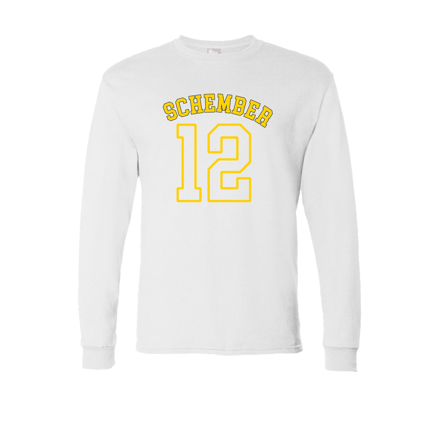 Long Sleeve Tee — Shirsey Arch in White