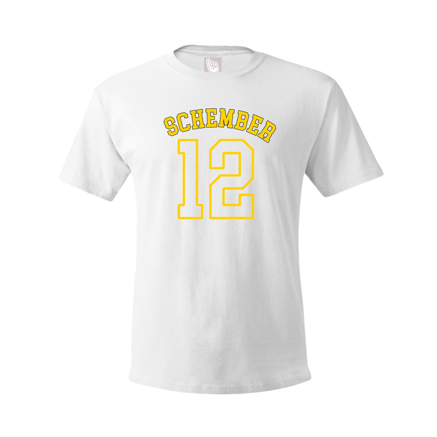Youth Tee — Shirsey Arch in White