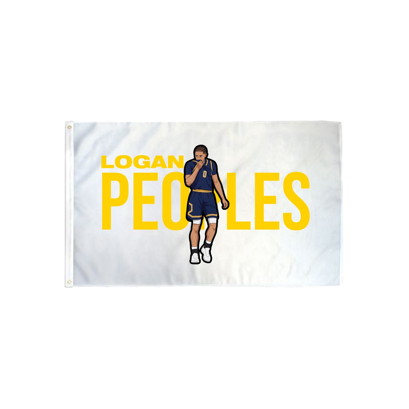 3x5 Flag — Player Name in Classic