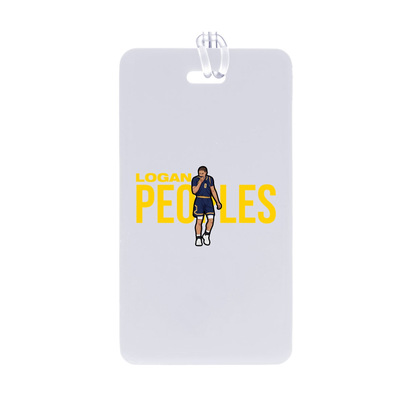 Bag Tag — Player Name in Classic