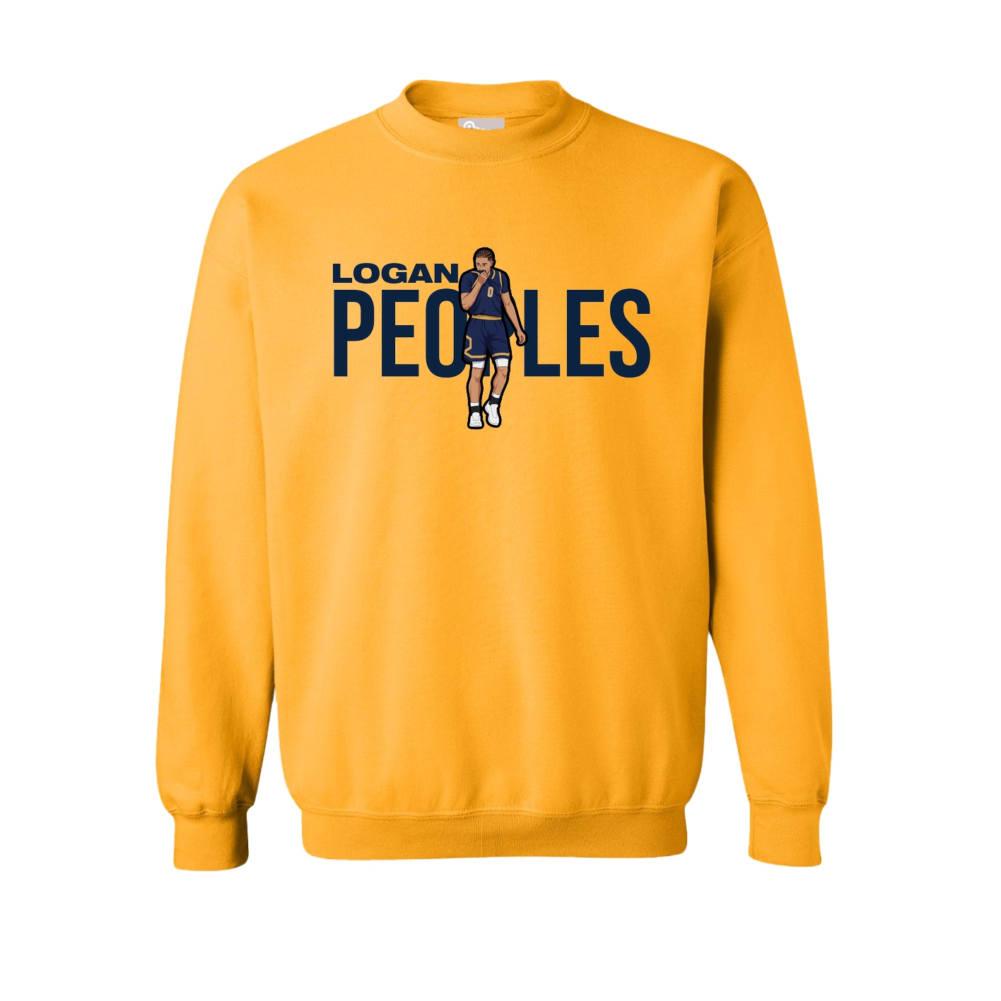 Fleece Crew — Player Name in Gold