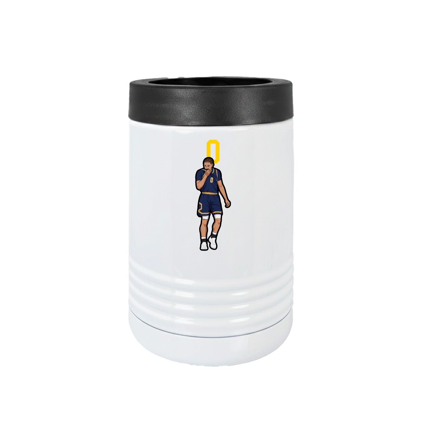Beverage Holder — Number Top in White