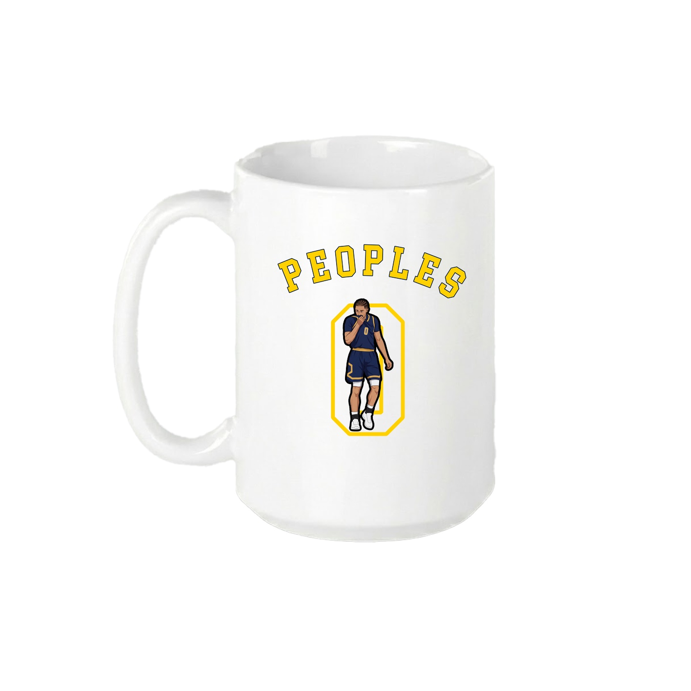 15oz Coffee Mug — Shirsey Arch in White
