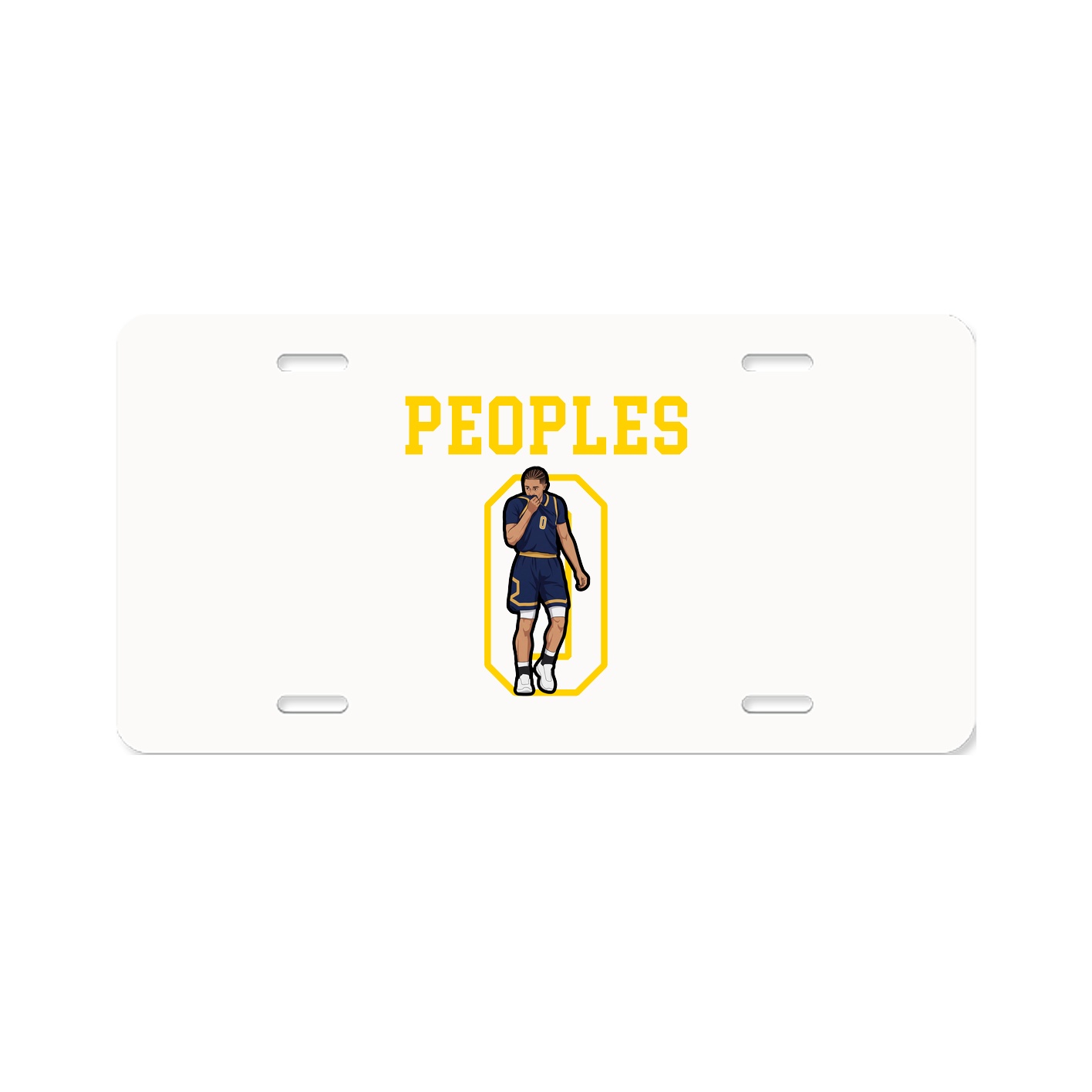 License Plate — Shirsey in Classic