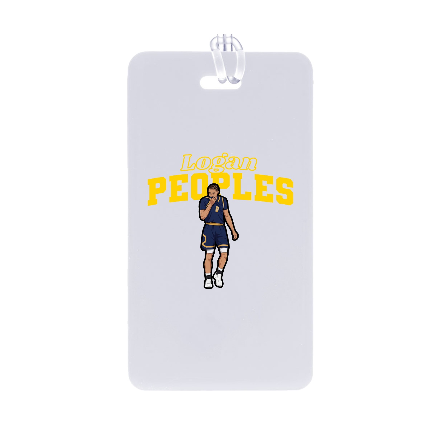 Bag Tag — Name Arch in Classic