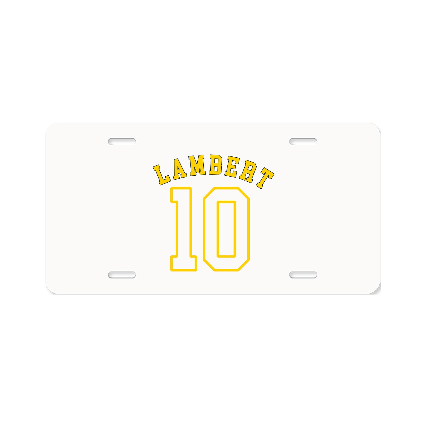 License Plate — Shirsey Arch in Classic