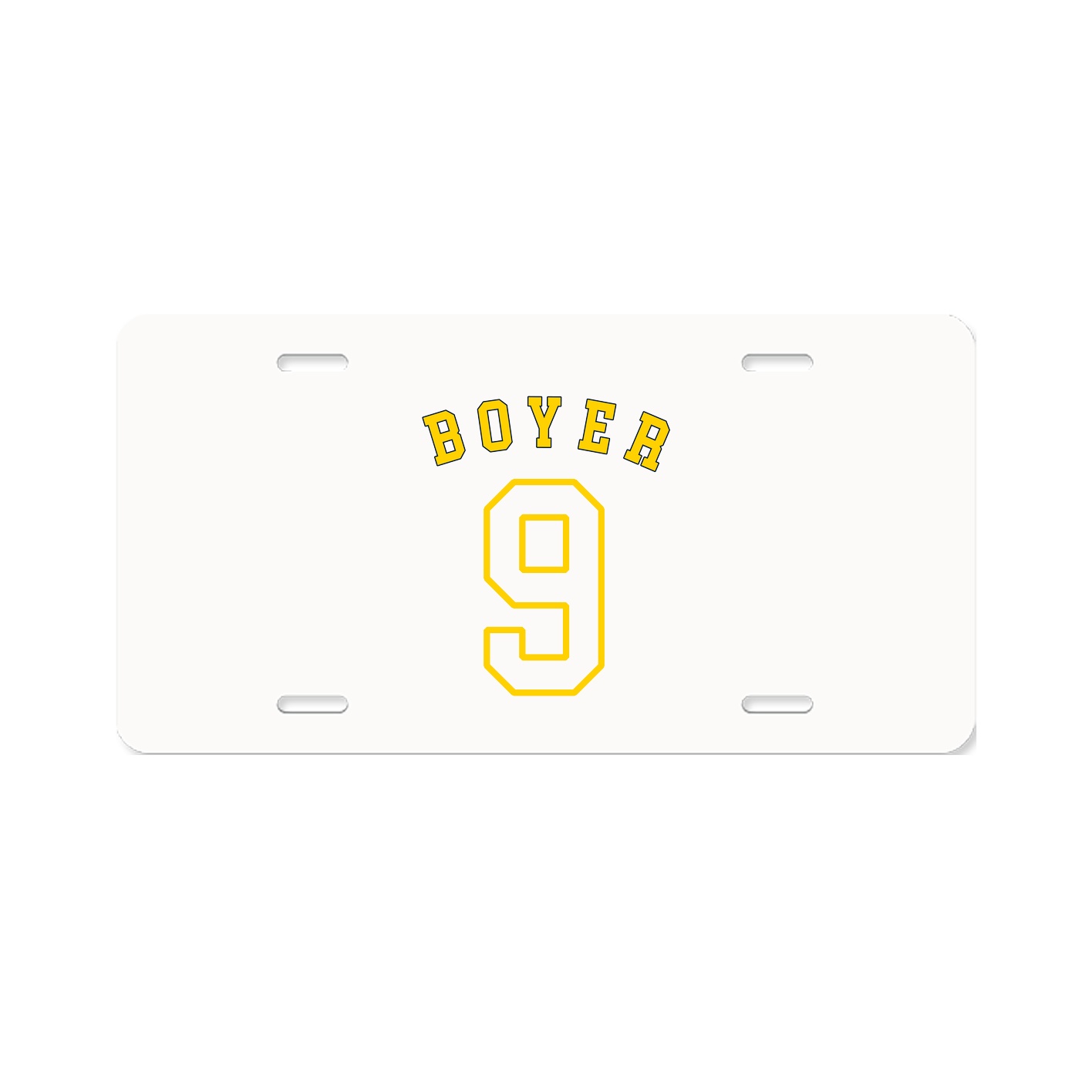 License Plate — Shirsey Arch in Classic