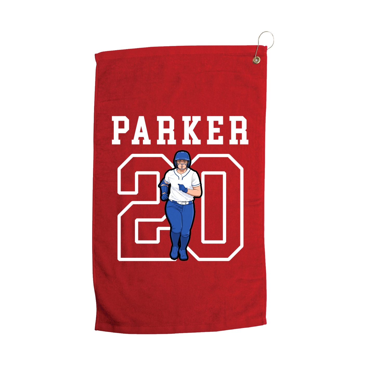 Golf Towel — Shirsey in Red
