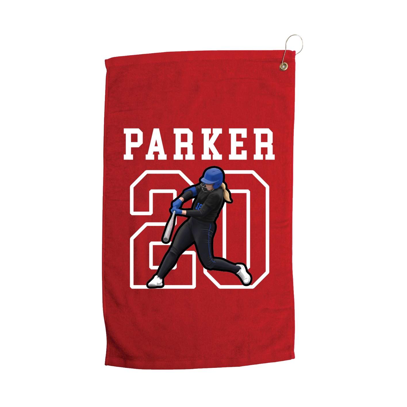 Golf Towel — Shirsey in Red
