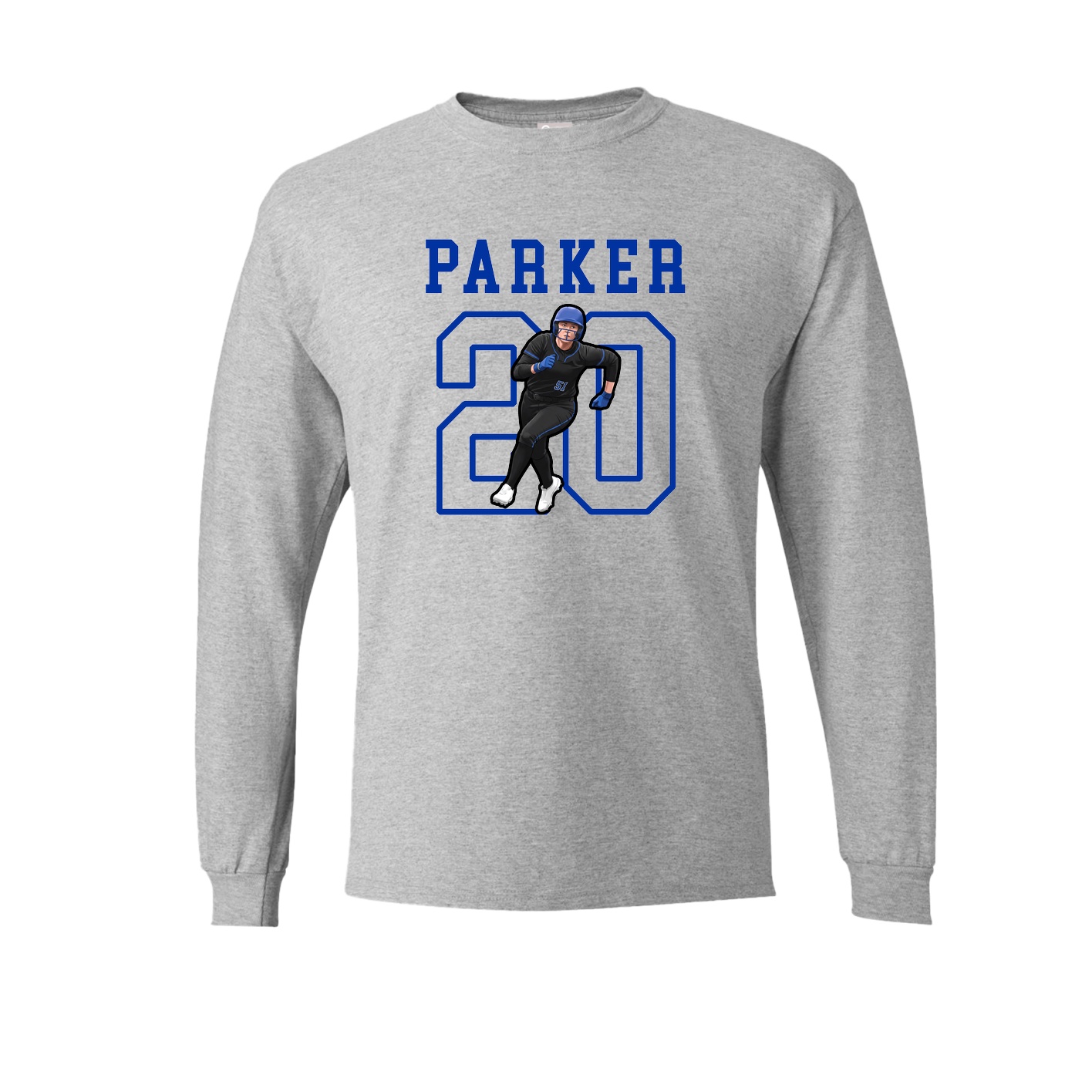 Long Sleeve Tee — Shirsey in Grey
