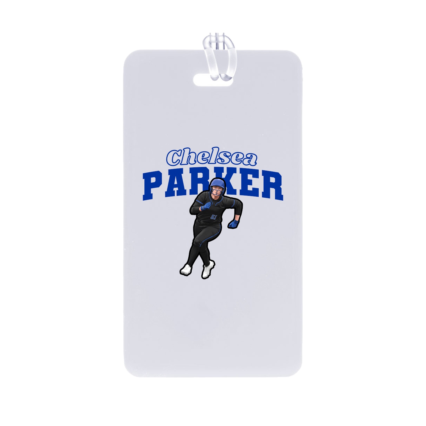 Bag Tag — Name Arch in Classic