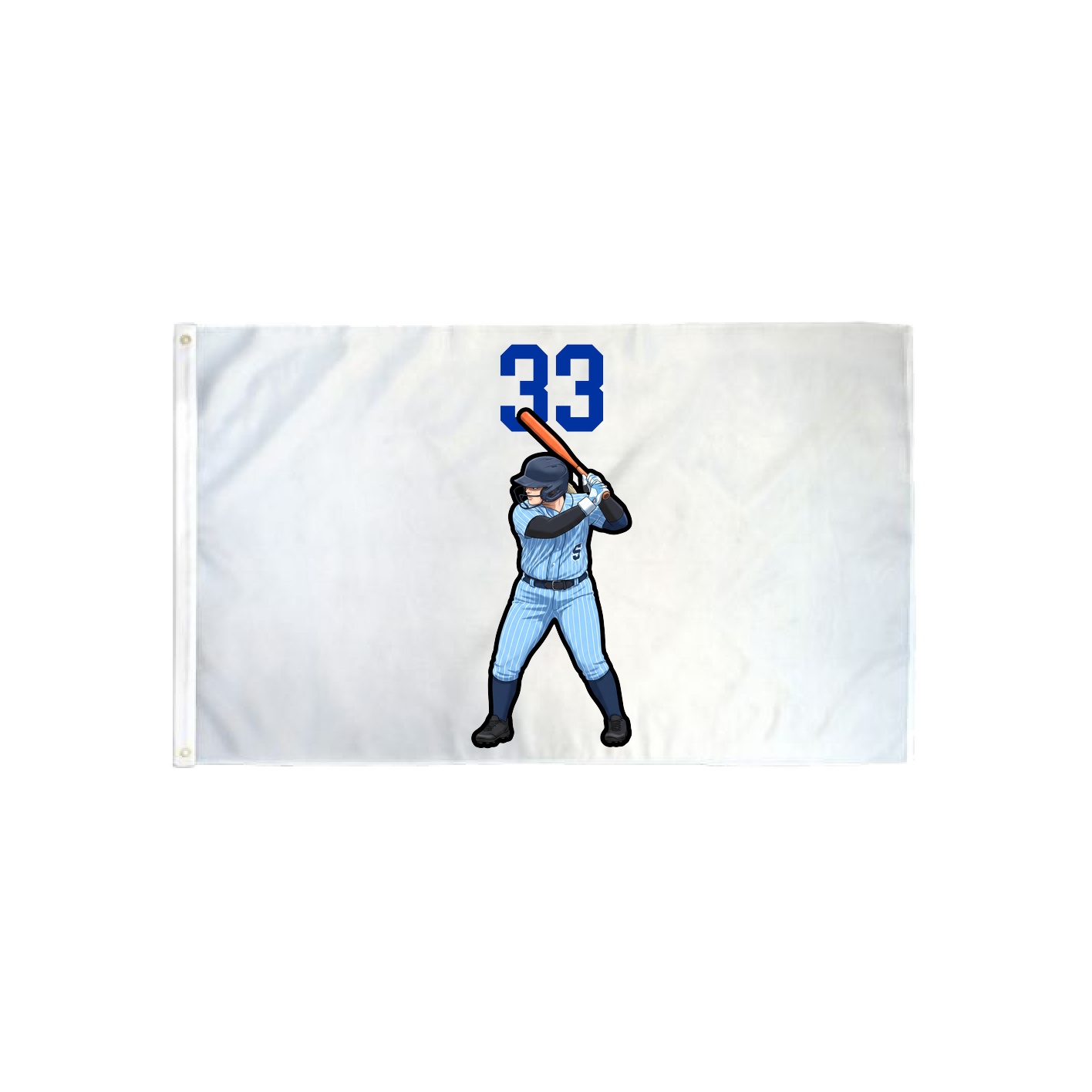 3x5 Flag — Number Top in Classic