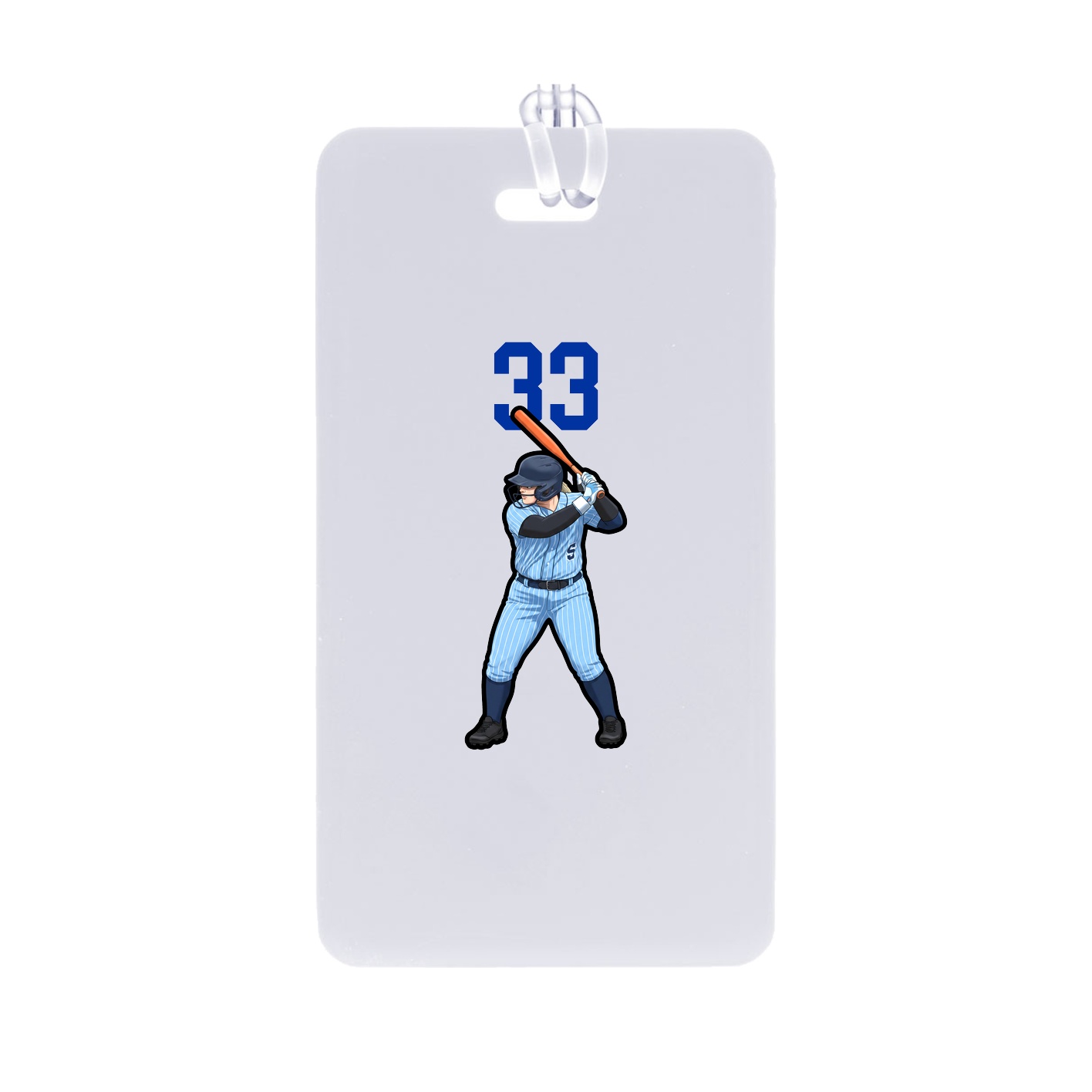 Bag Tag — Number Top in Classic