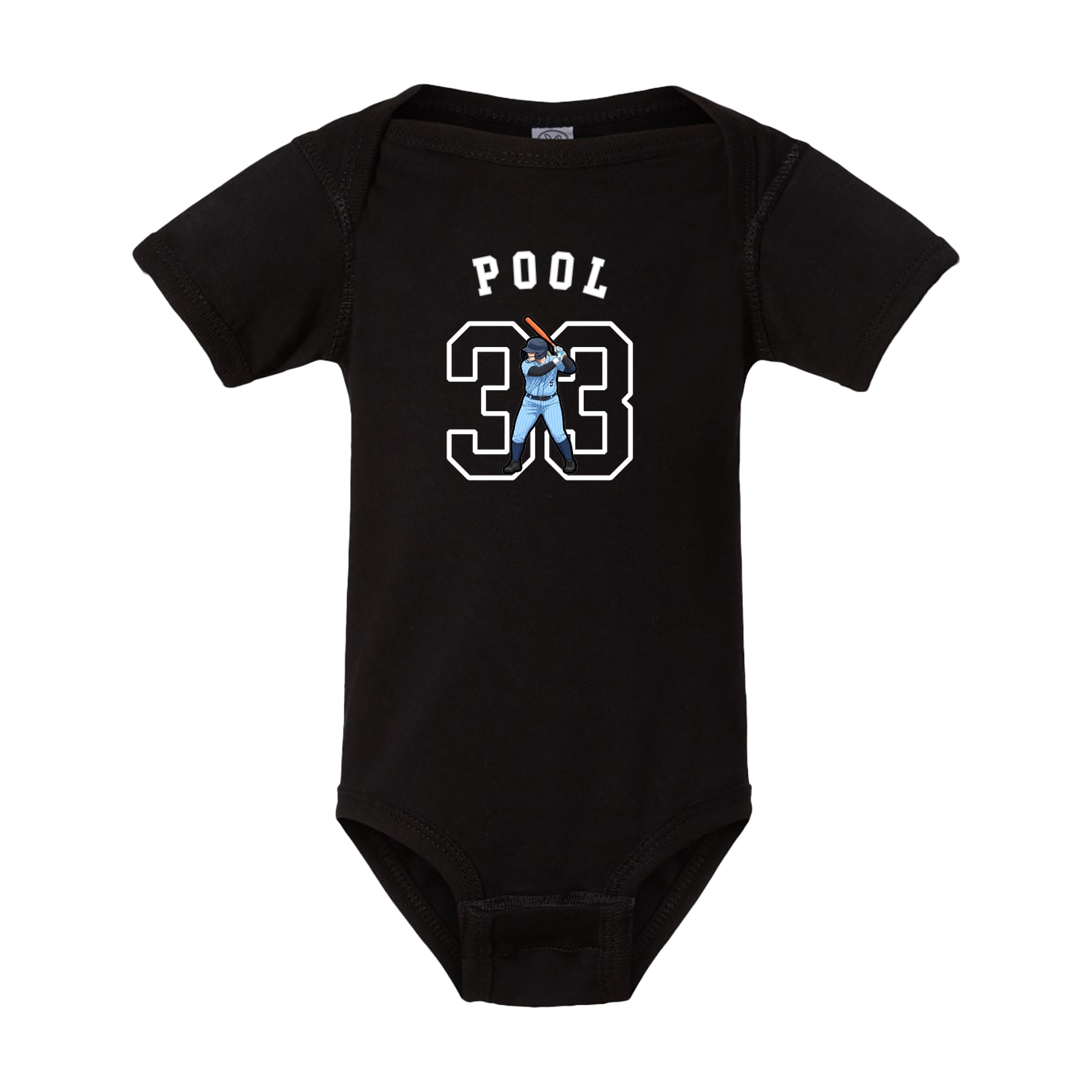 Baby Onesie — Shirsey Arch in Black
