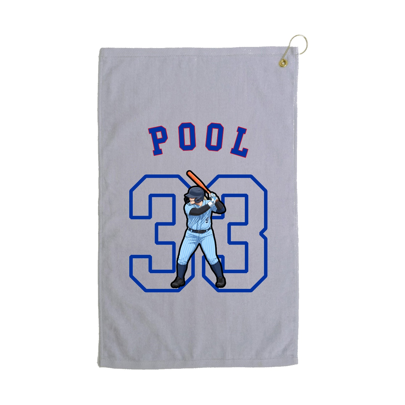 Golf Towel — Shirsey Arch in Grey