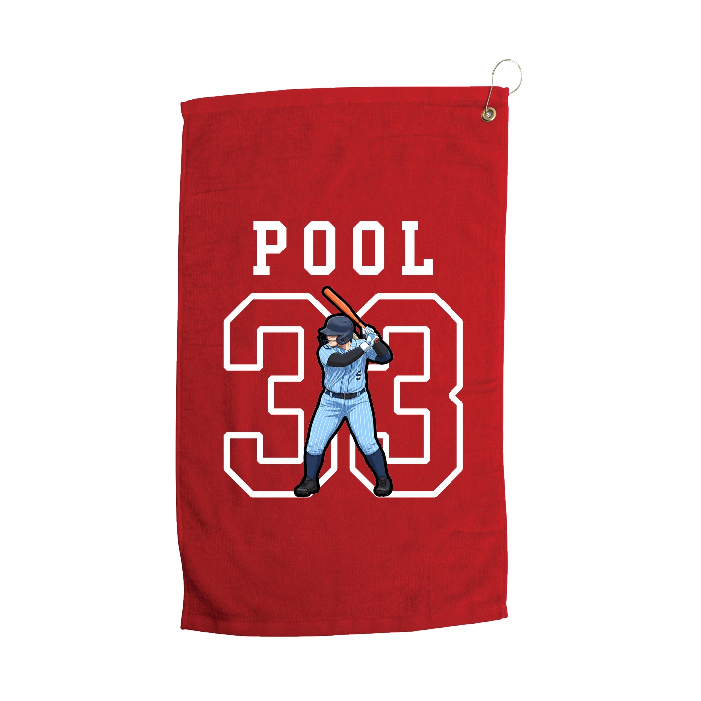 Golf Towel — Shirsey in Red