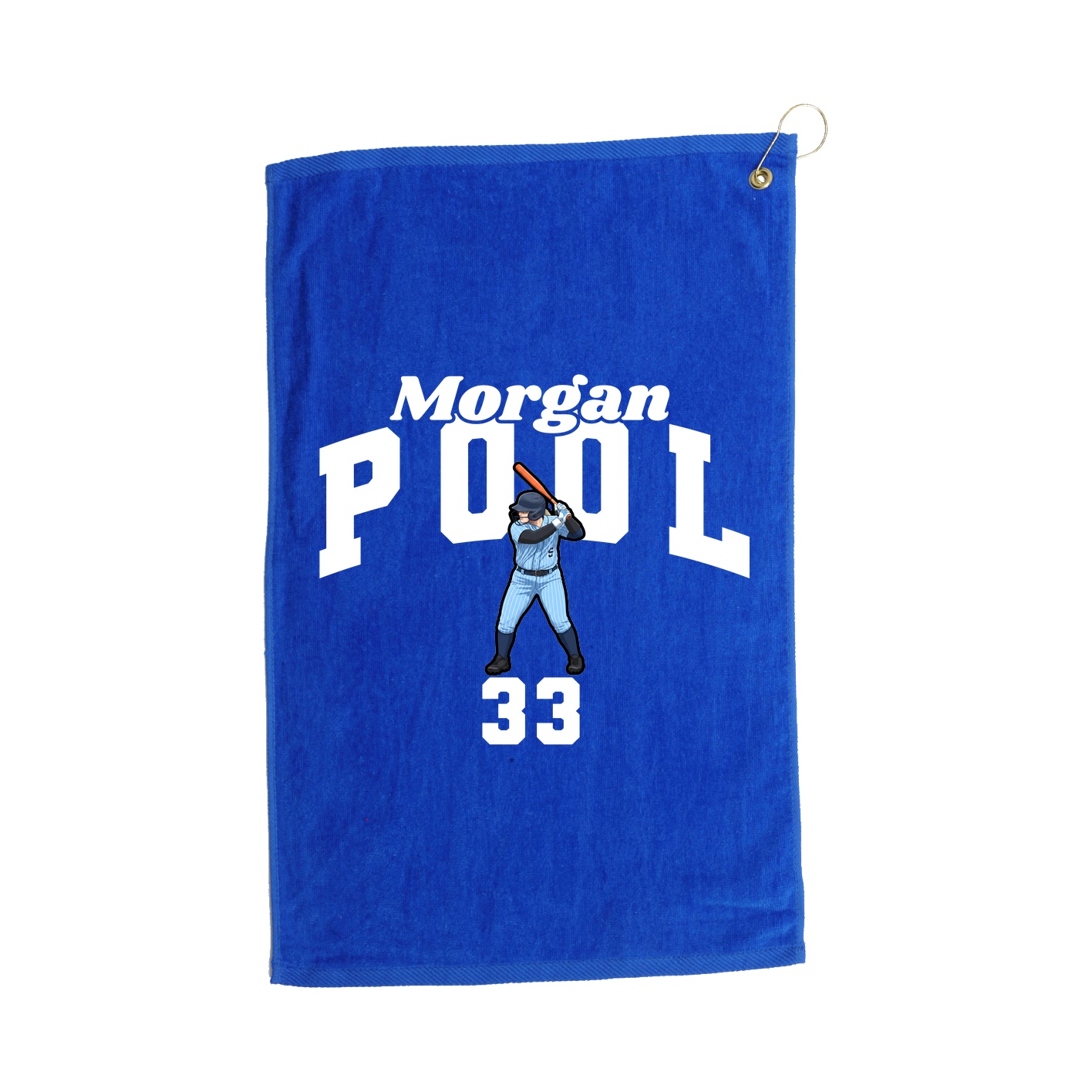 Golf Towel — Signature Arch in Royal