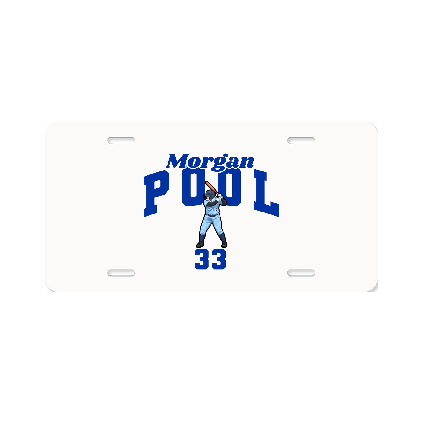 License Plate — Signature Arch in Classic