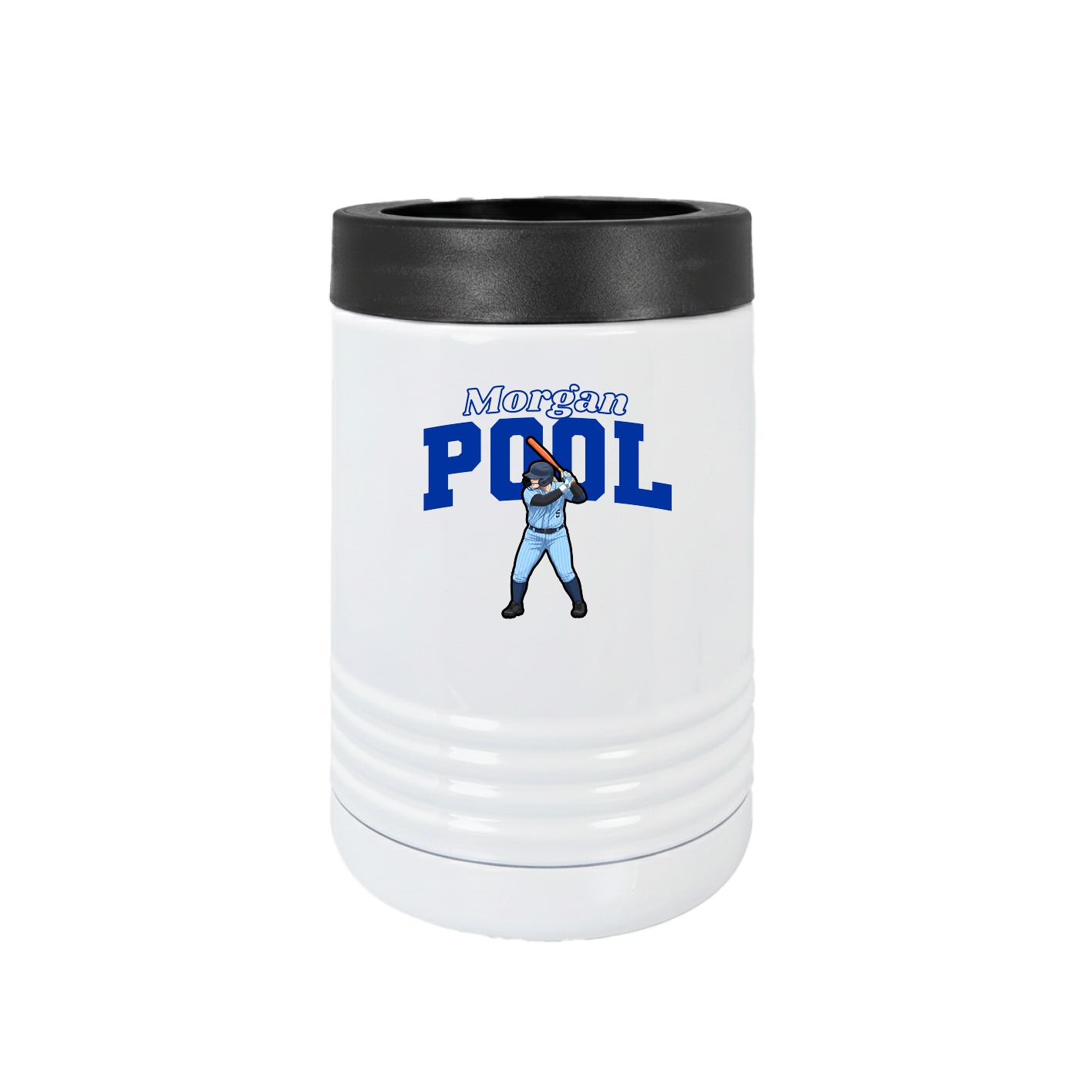 Beverage Holder — Name Arch in White