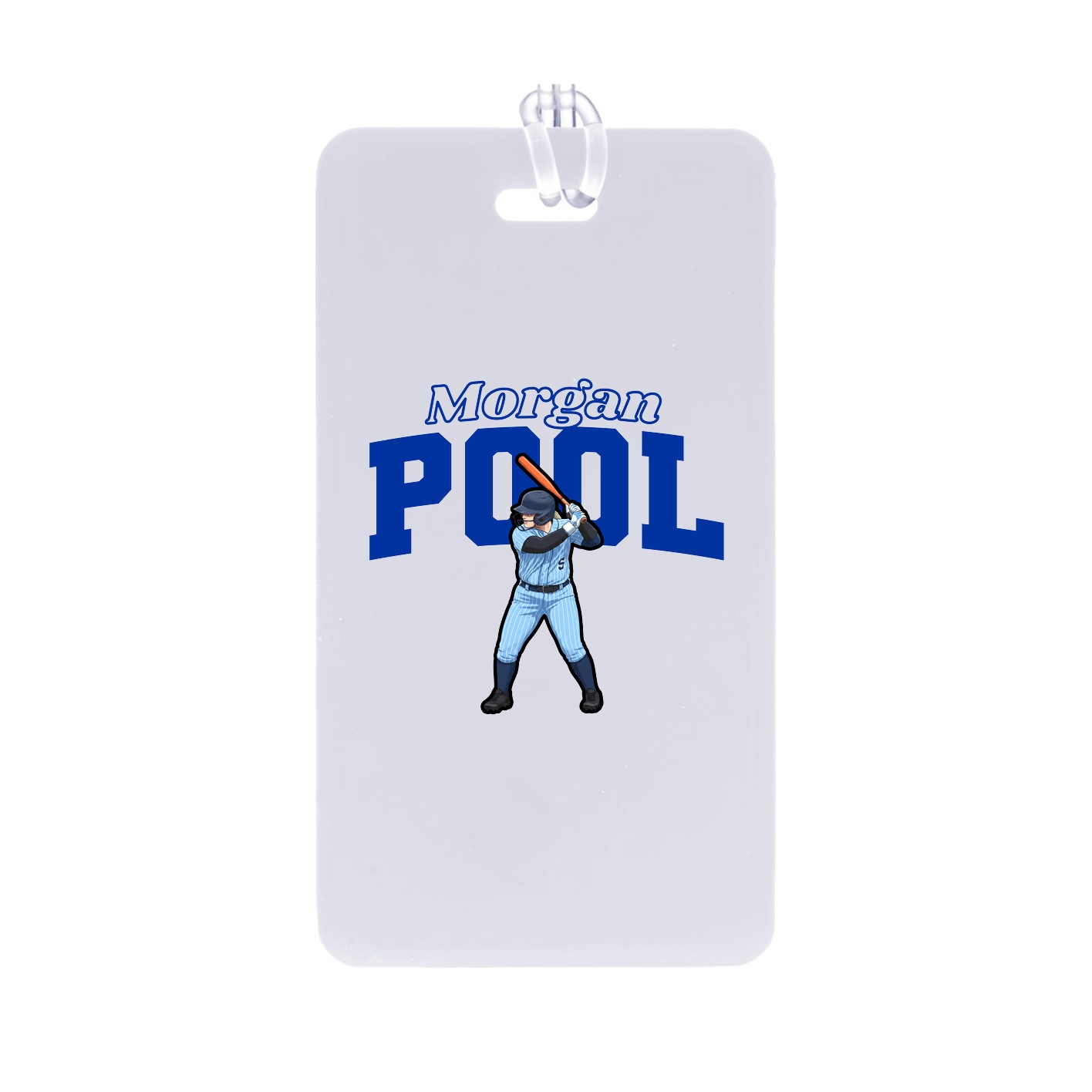 Bag Tag — Name Arch in Classic