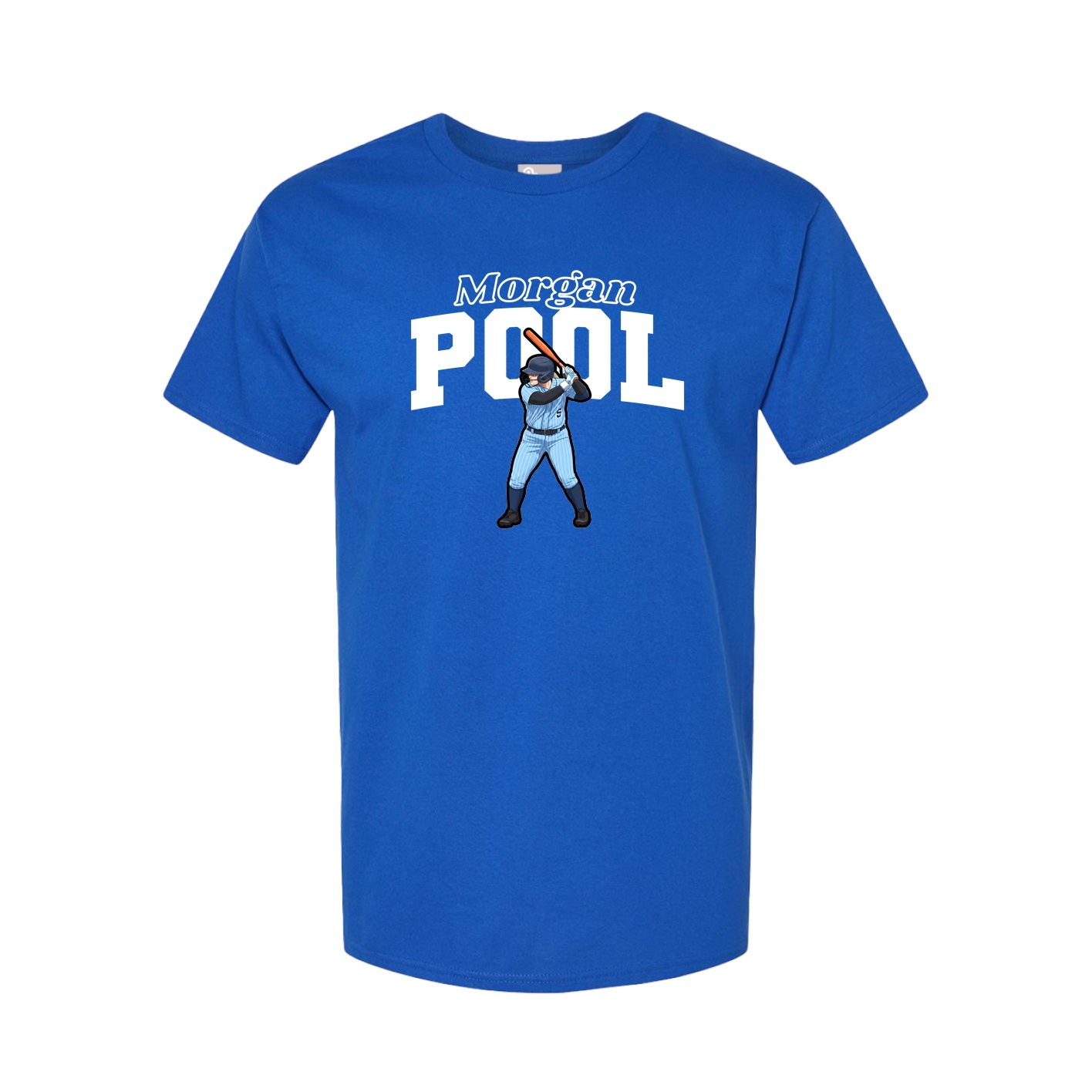 Tee — Name Arch in Royal