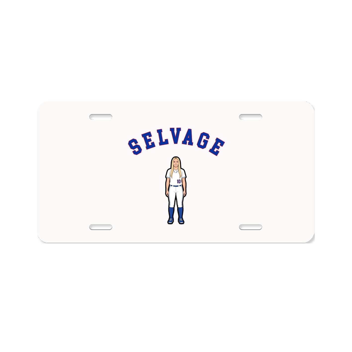 License Plate — Shirsey Arch in Classic