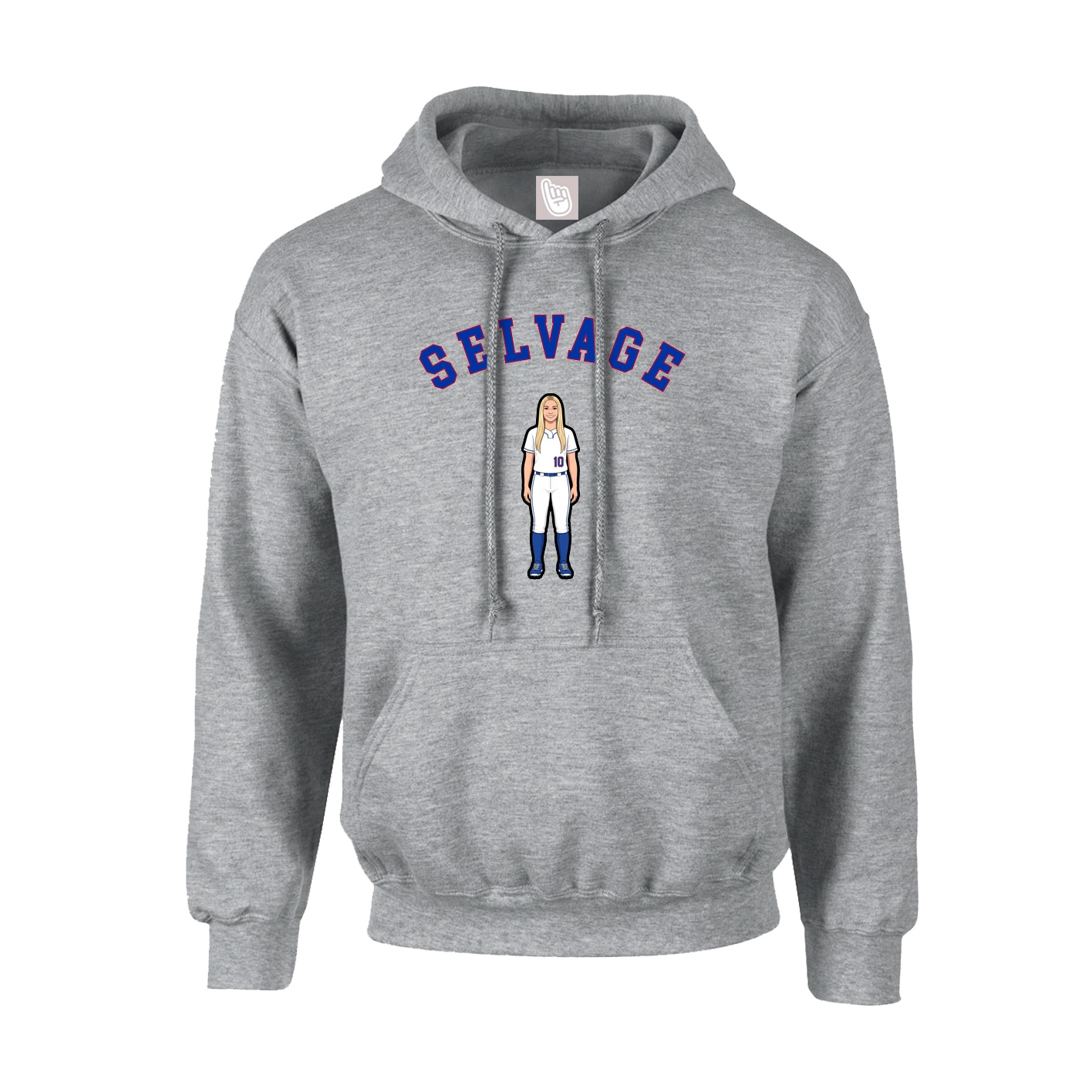 Hoodie — Shirsey Arch in Grey