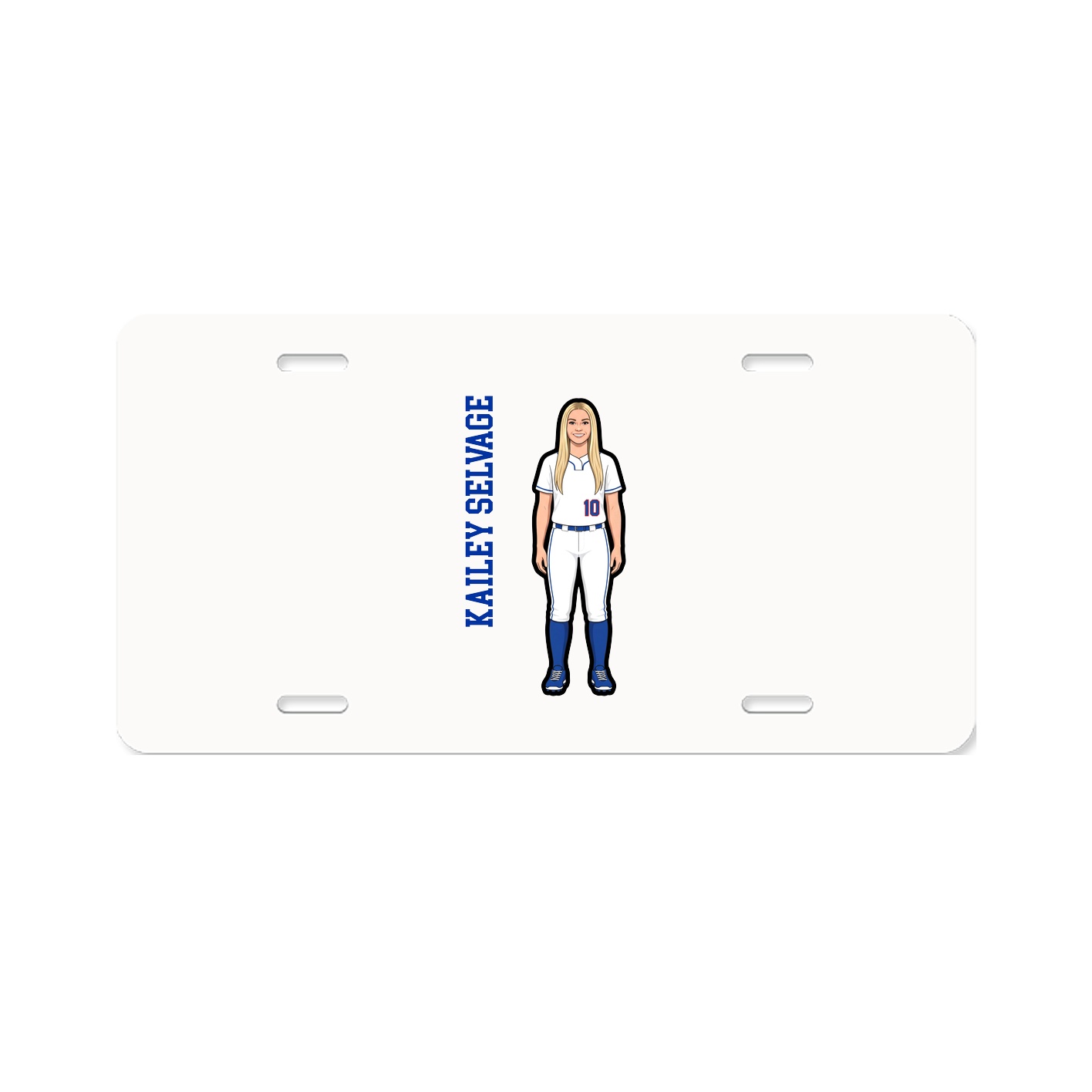 Aluminum License Plate