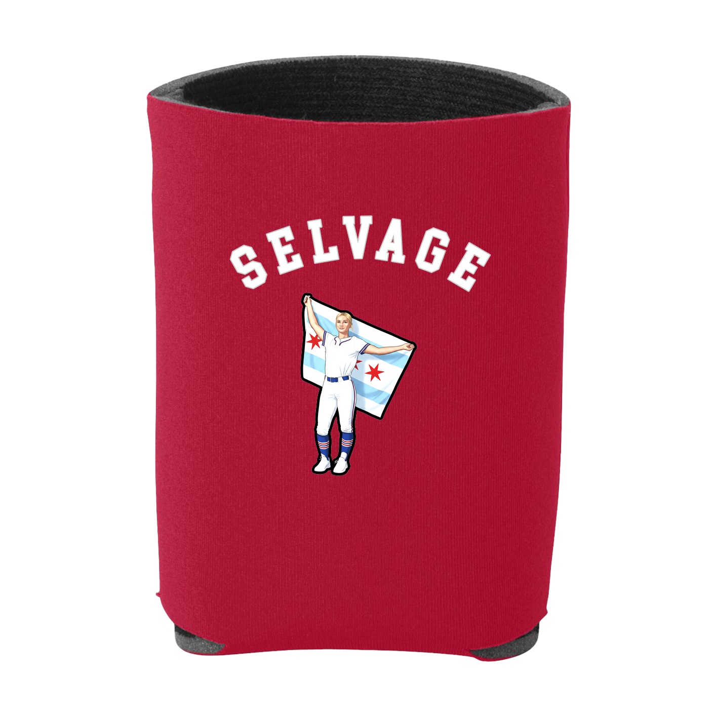 Can Holder — Shirsey Arch in Red