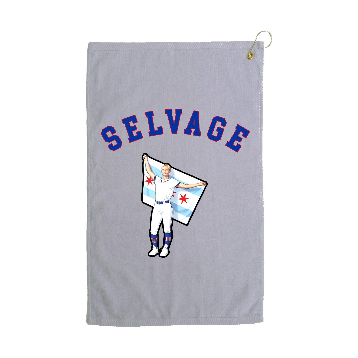 Golf Towel — Shirsey Arch in Grey