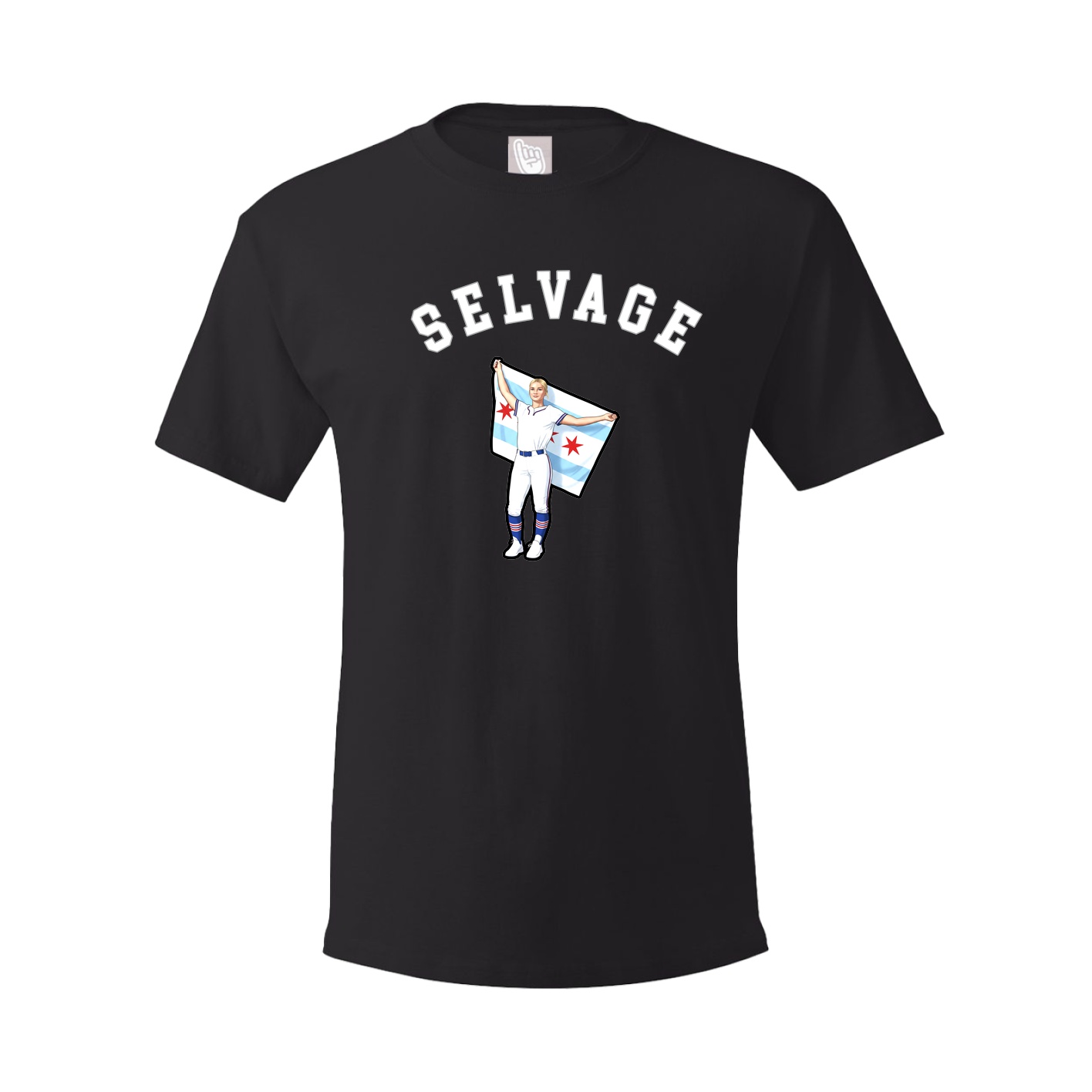 Youth Tee — Shirsey Arch in Black