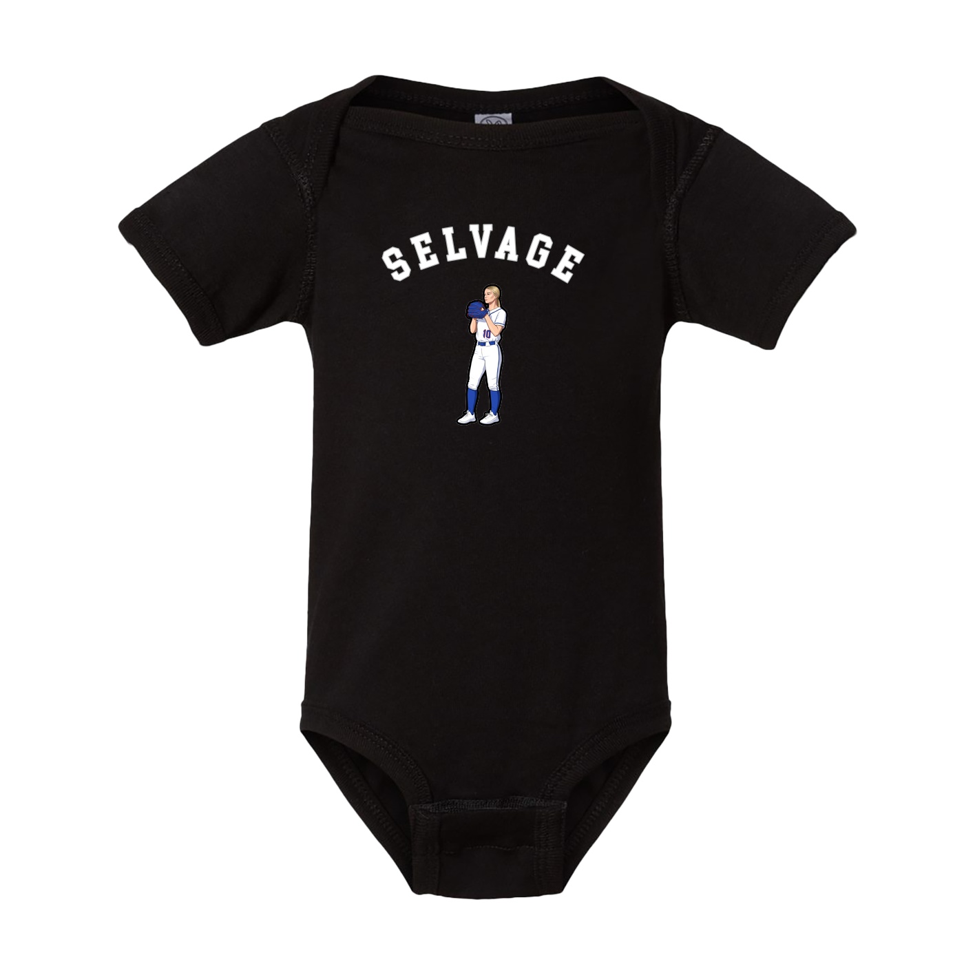 Baby Onesie — Shirsey Arch in Black