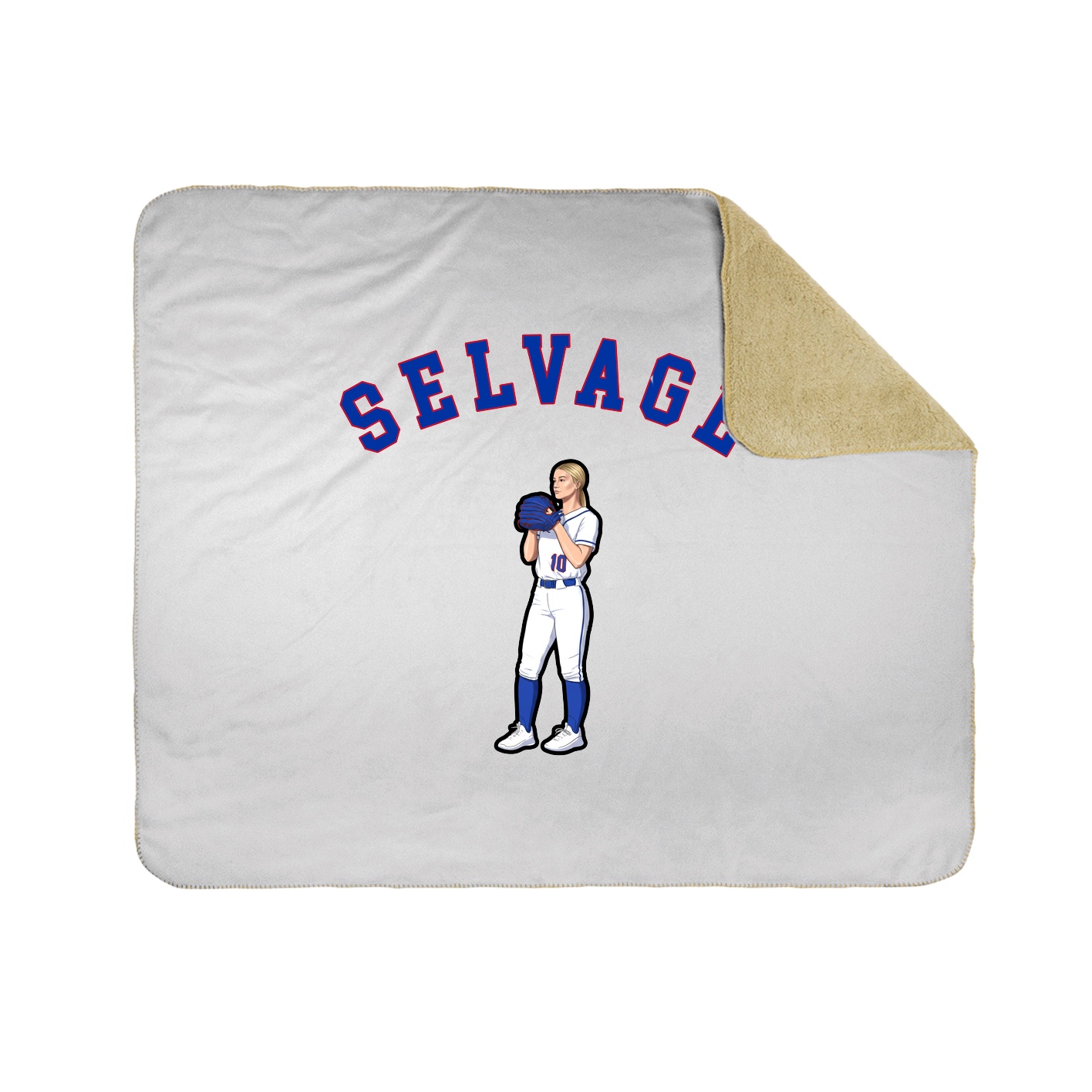 Throw Blanket — Shirsey Arch in White