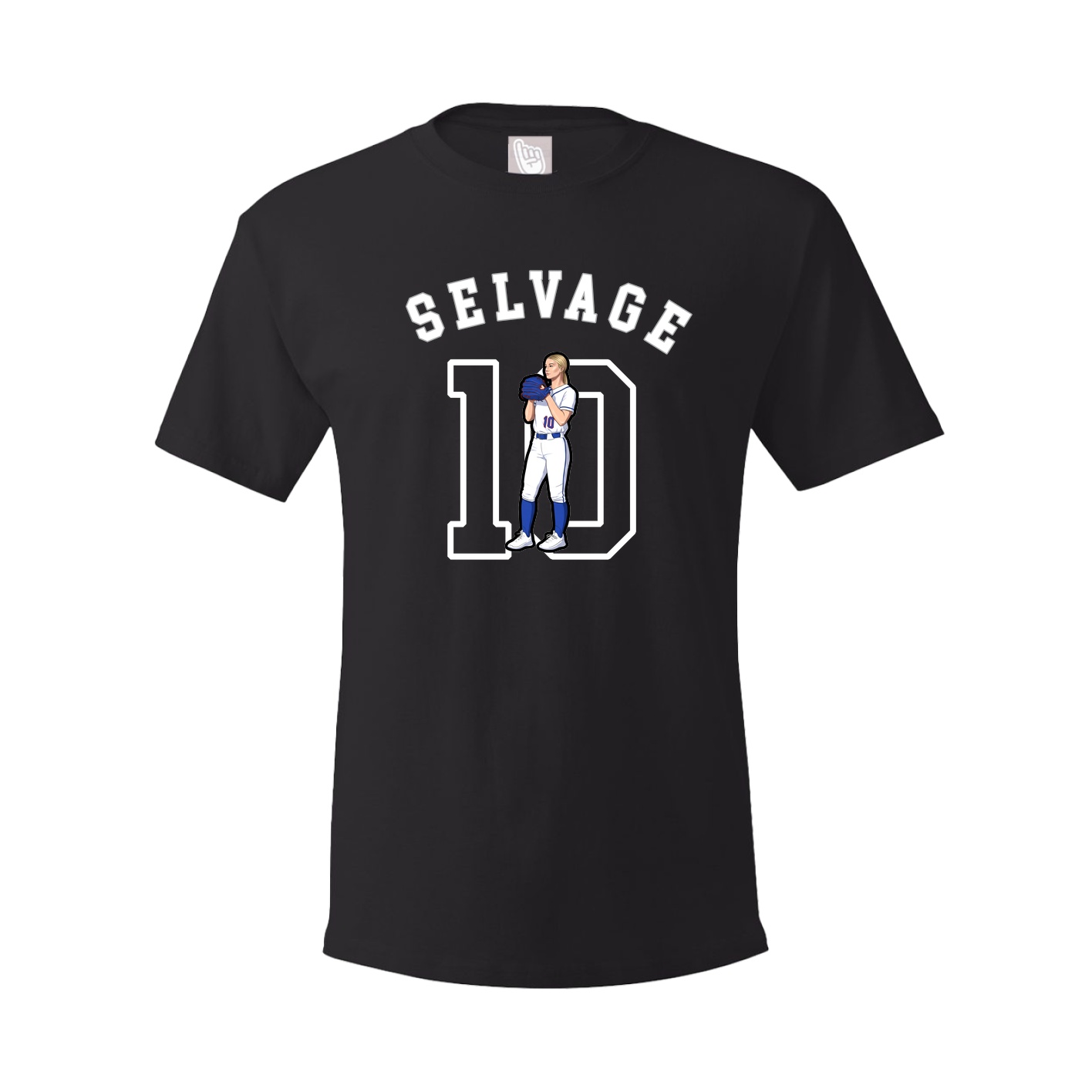 Youth Tee — Shirsey Arch in Black
