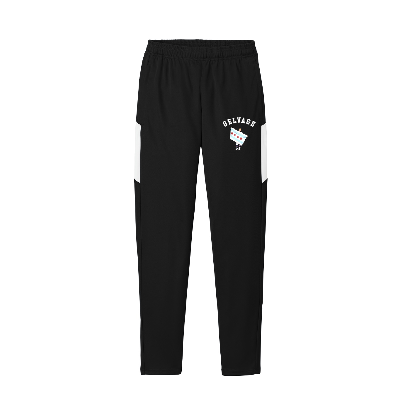Team Travel Pant — Shirsey Arch in Black/White