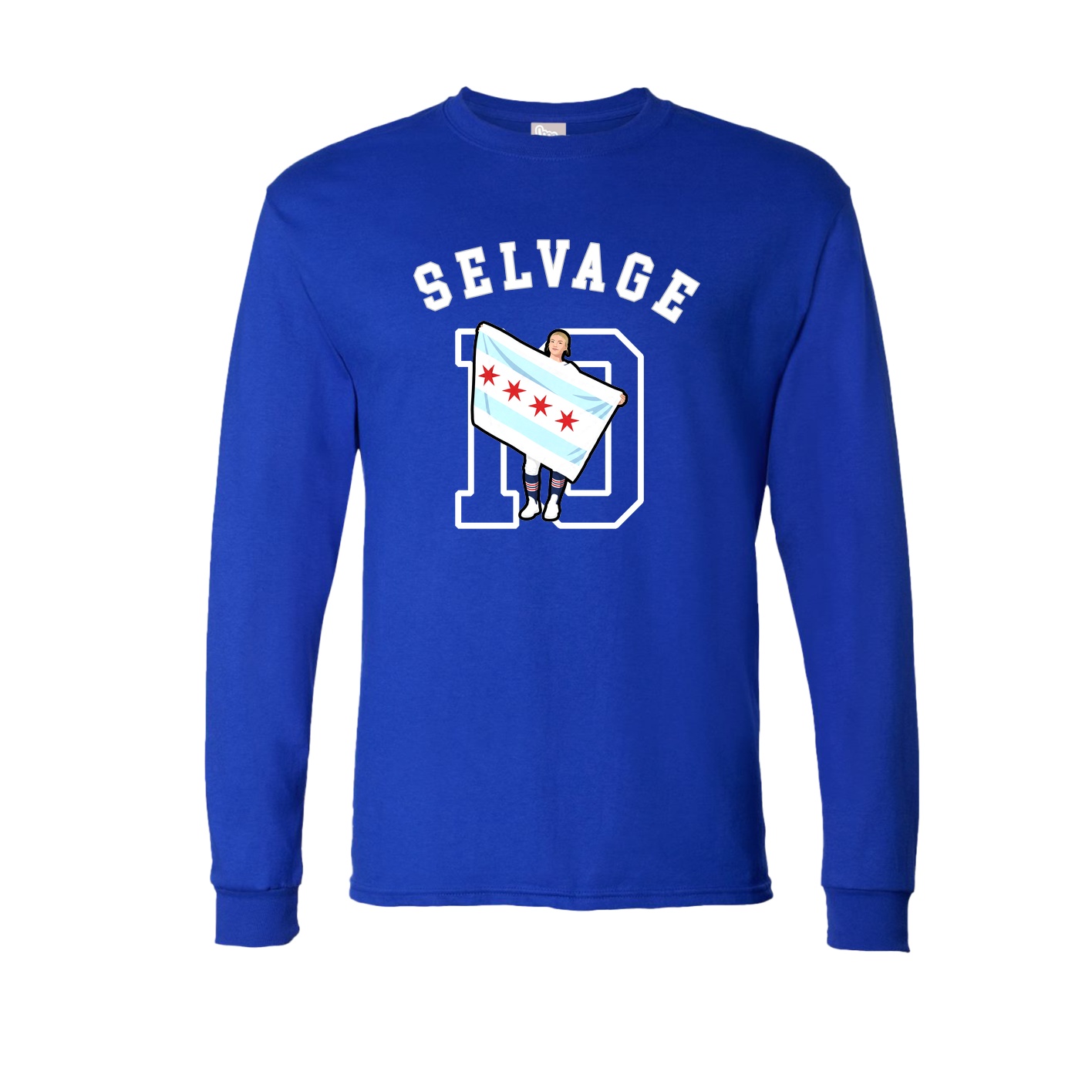 Long Sleeve Tee — Shirsey Arch in Royal
