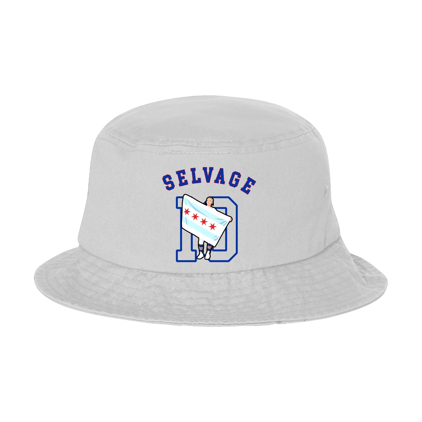 Bucket Cap — Shirsey Arch in White