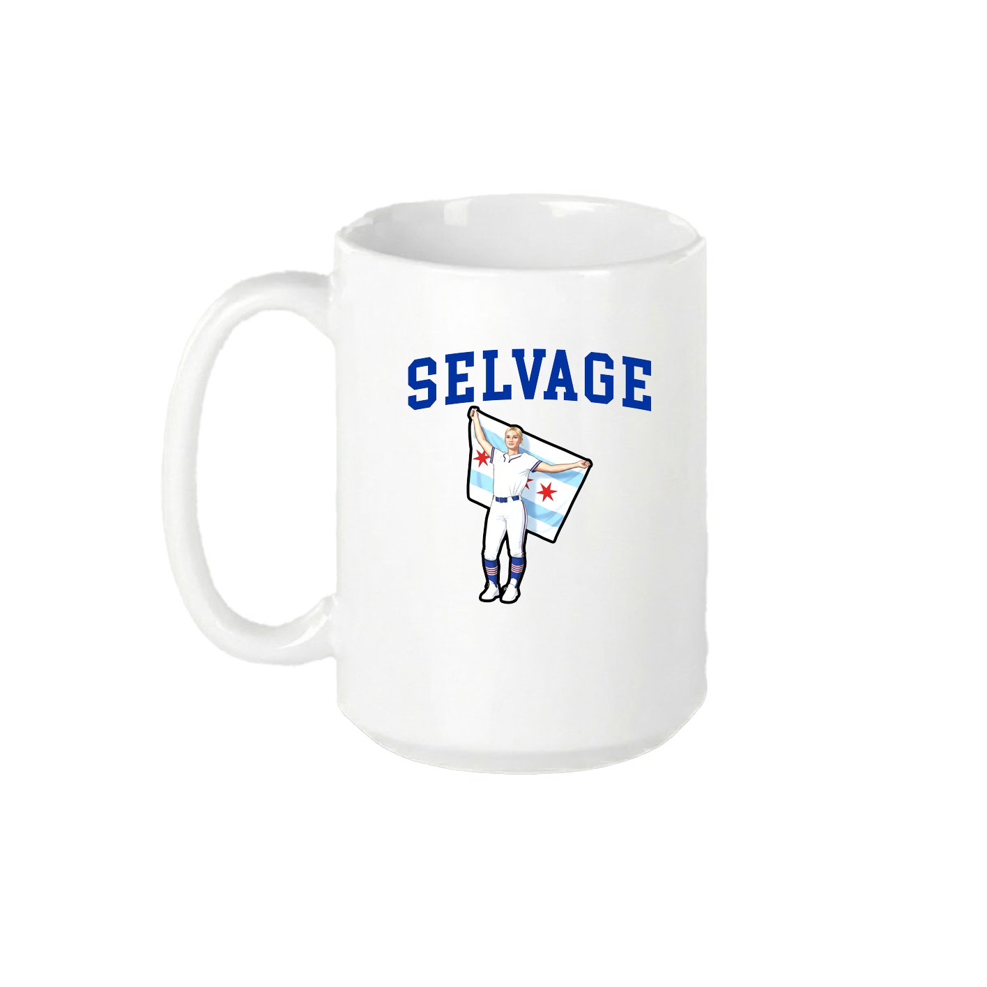 15oz Coffee Mug — Shirsey in White