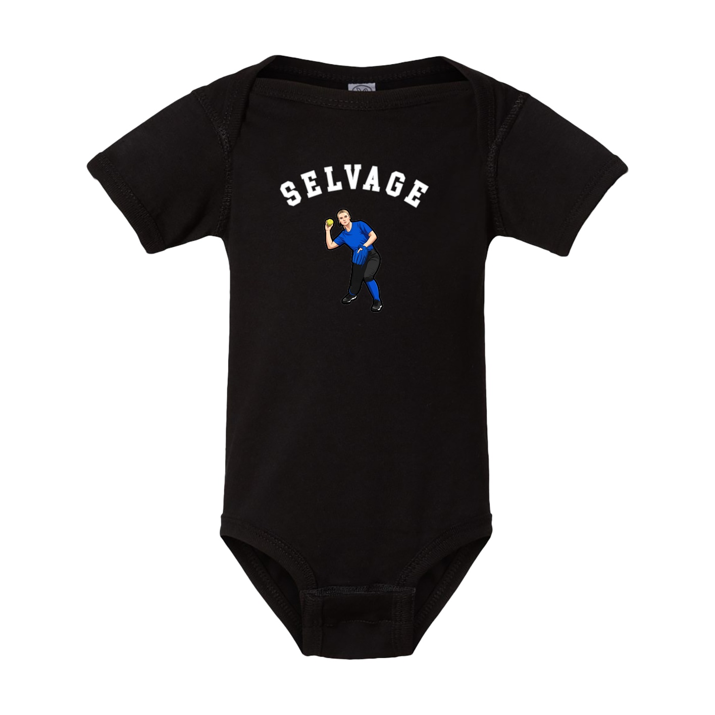 Baby Onesie — Shirsey Arch in Black