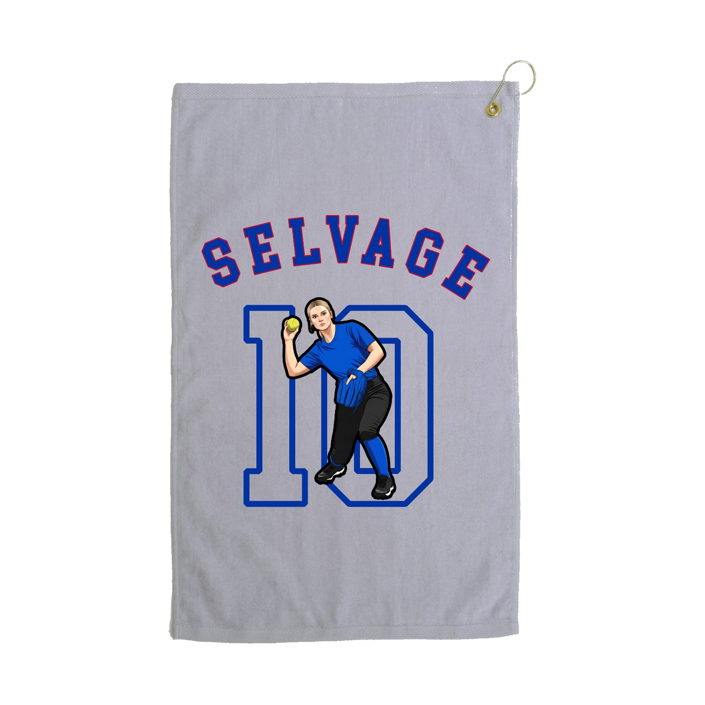 Golf Towel — Shirsey Arch in Grey