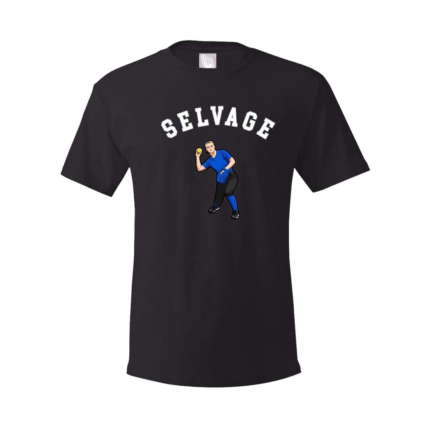 Youth Tee — Shirsey Arch in Black