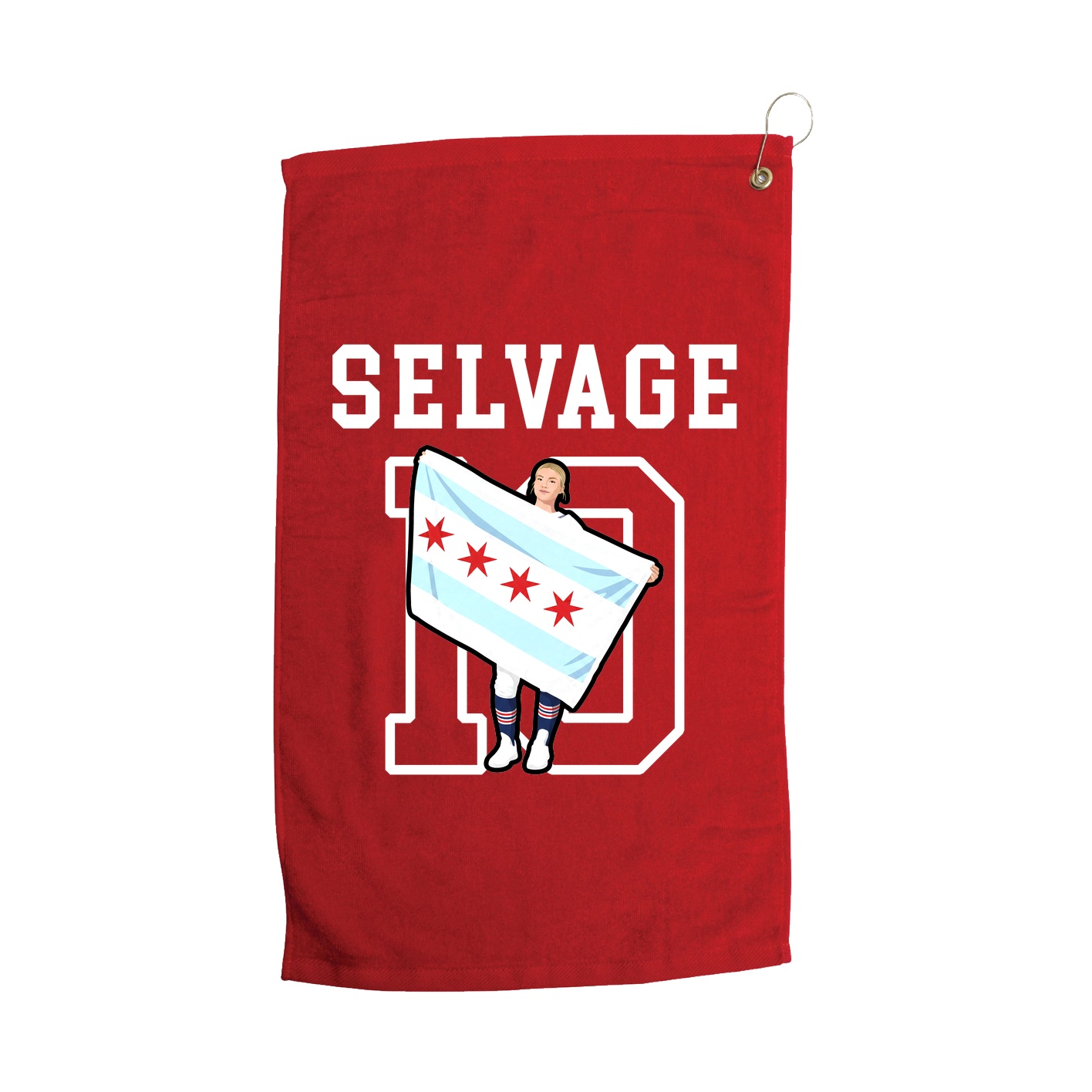 Golf Towel — Shirsey in Red