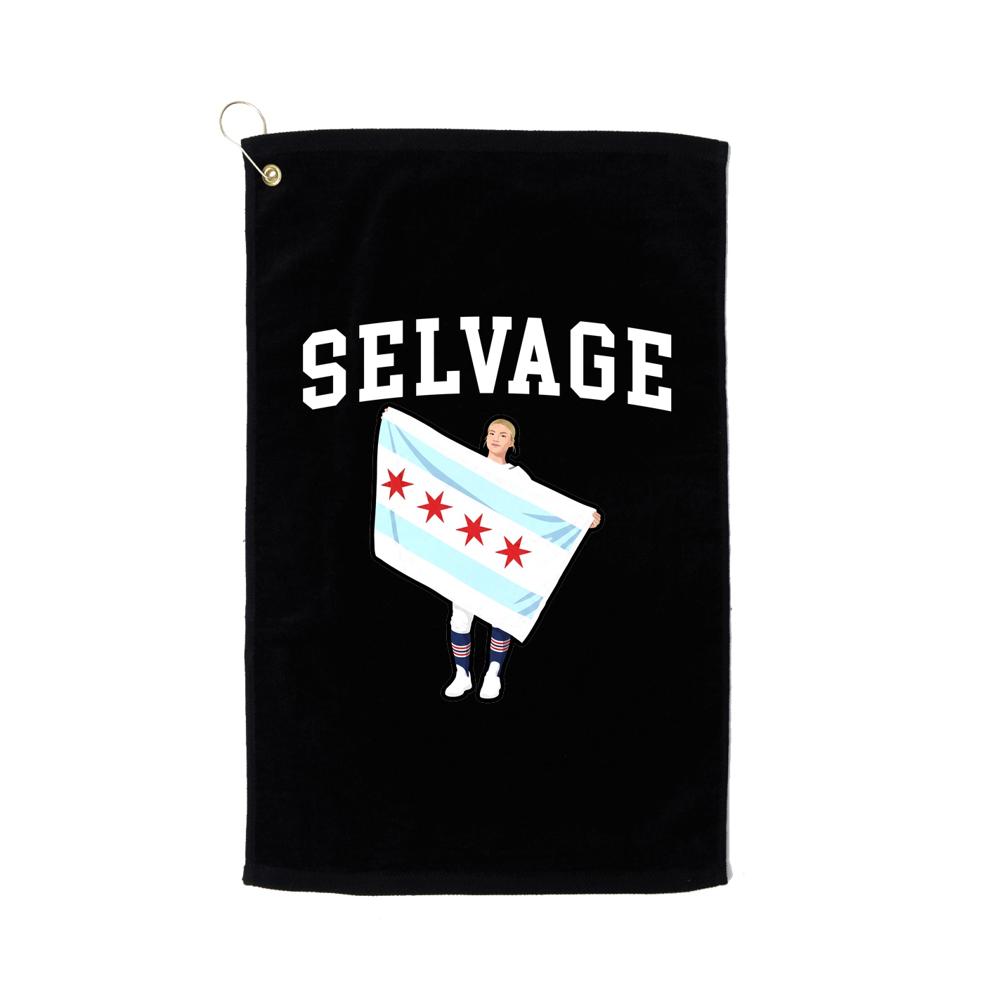 Golf Towel — Shirsey in Black