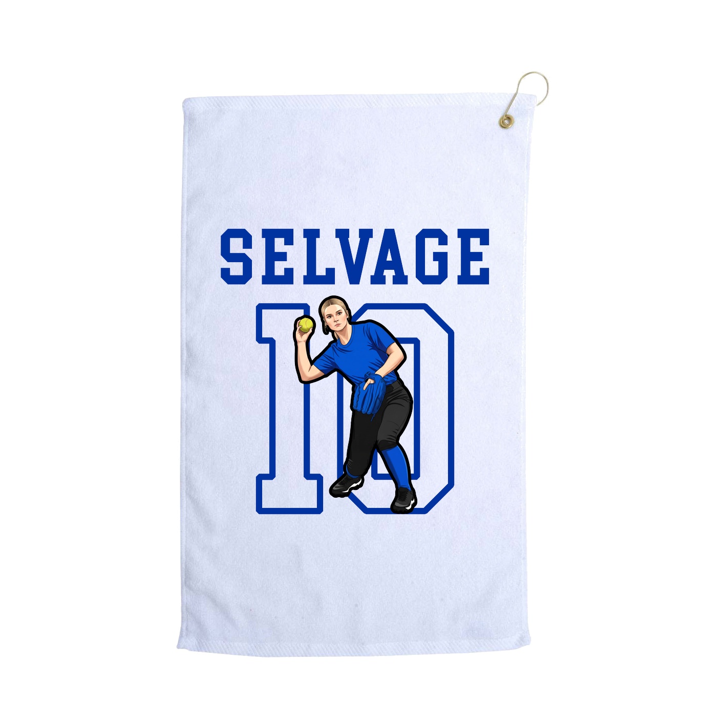 Golf Towel — Shirsey in White