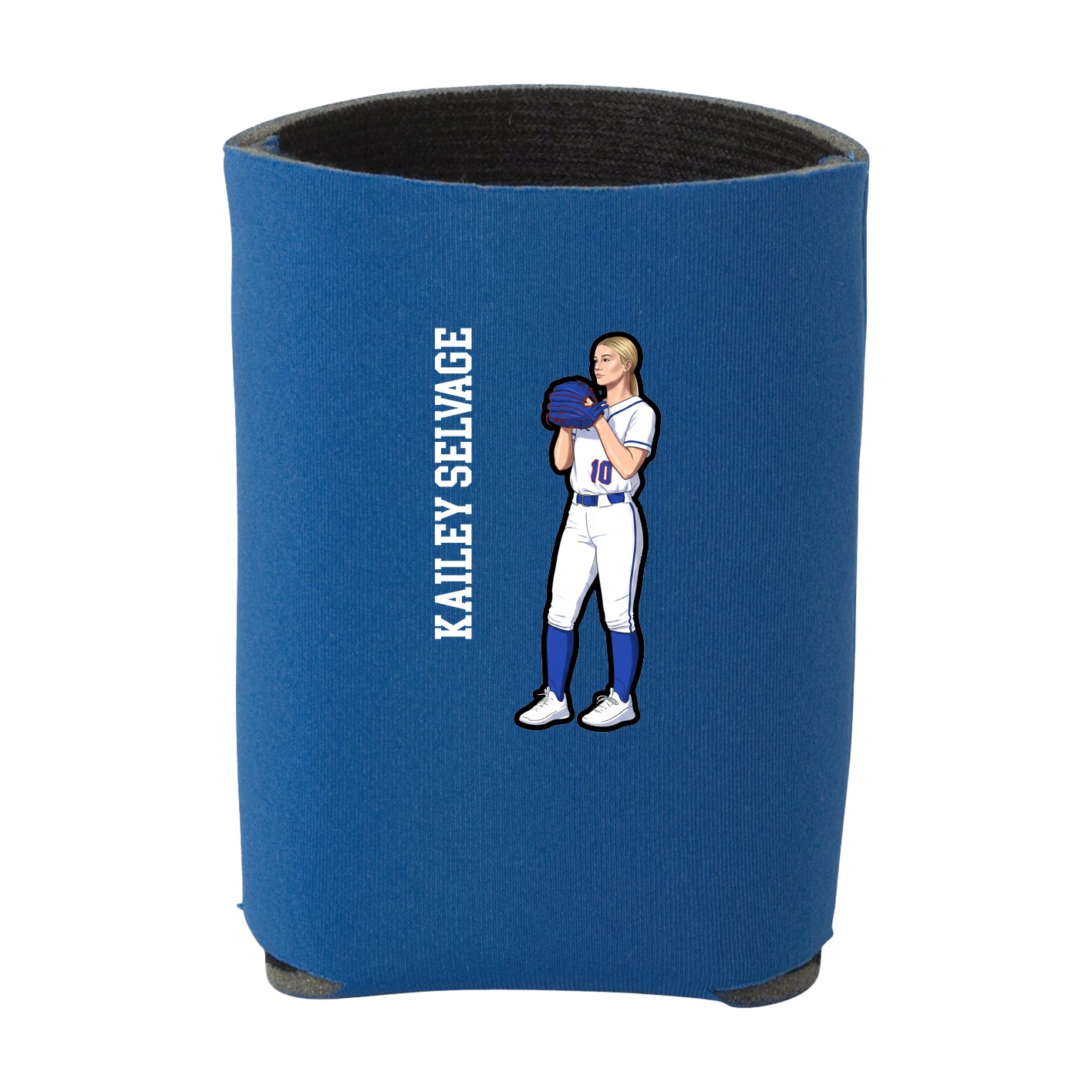 Can Holder — Name Vertical in Royal