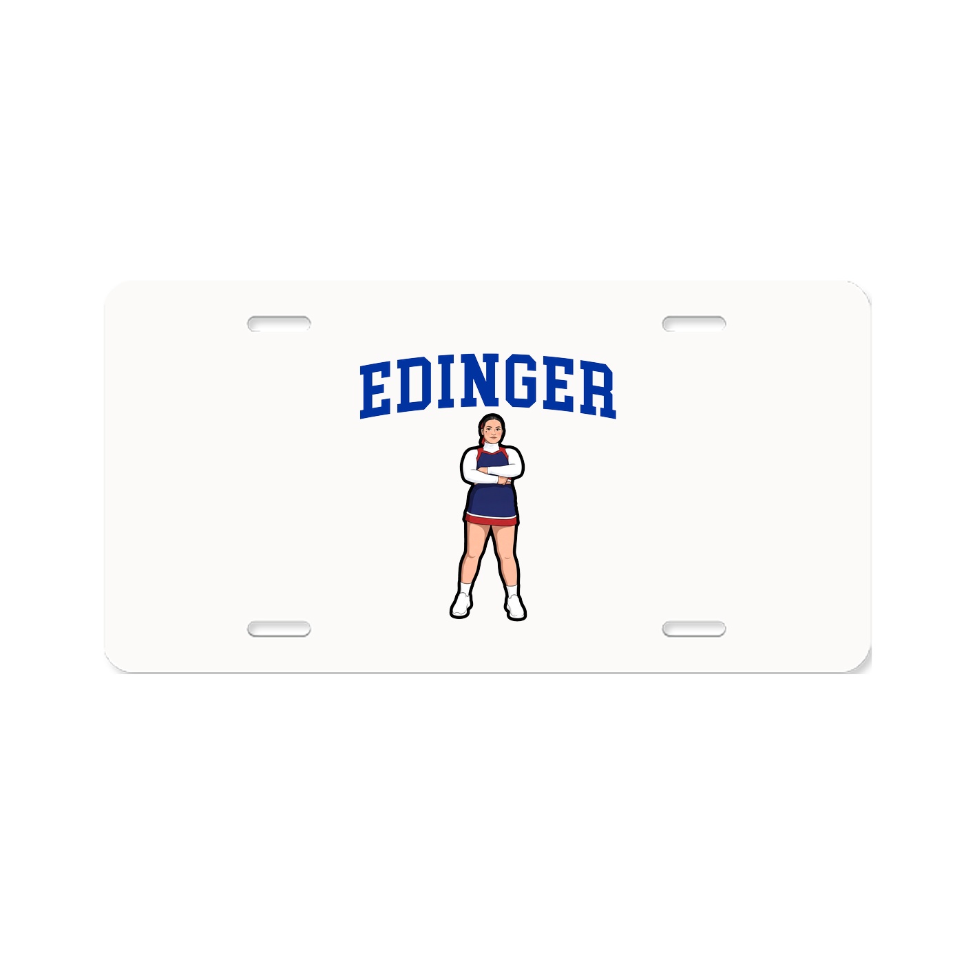 License Plate — Shirsey in Classic