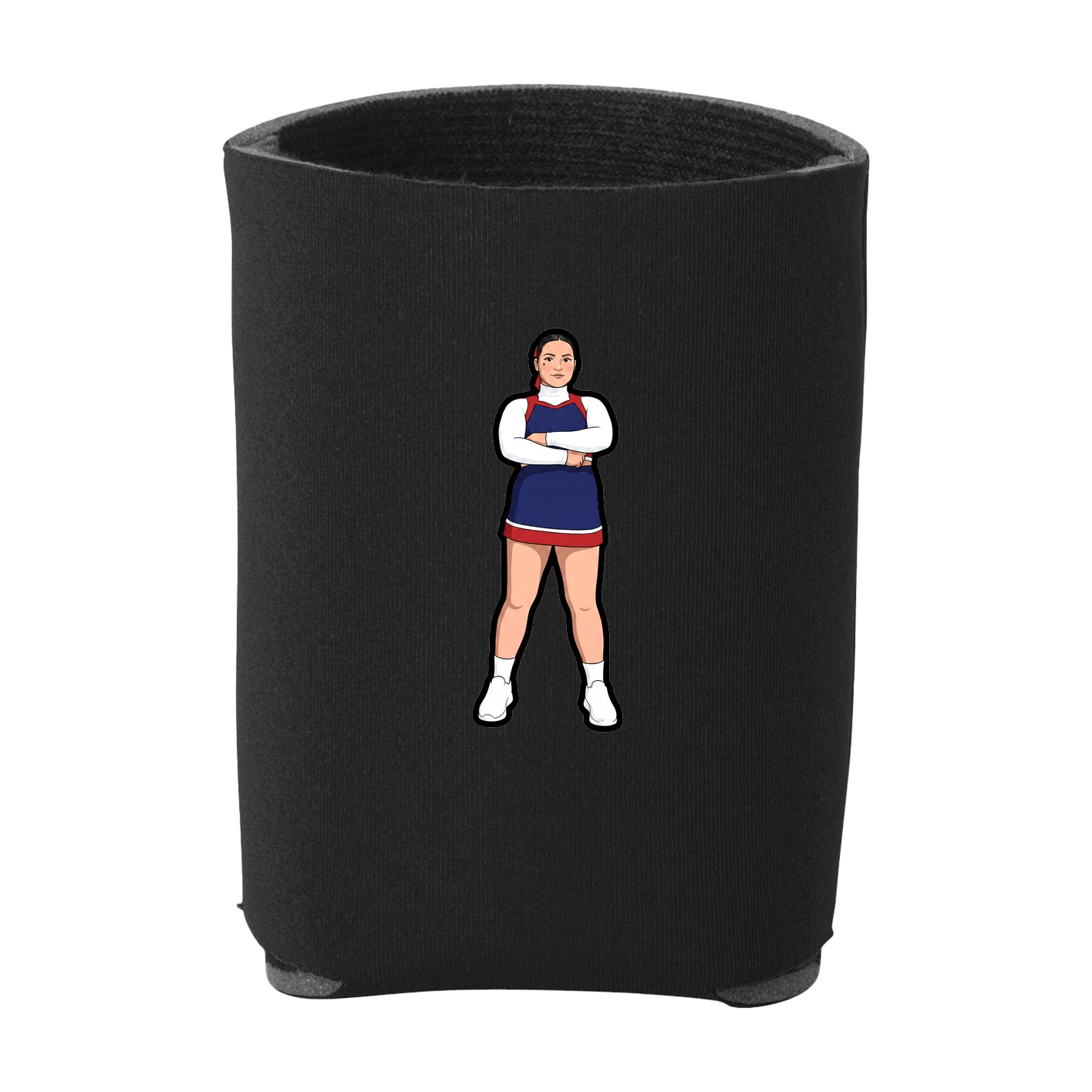 Can Holder — Name Vertical in Black