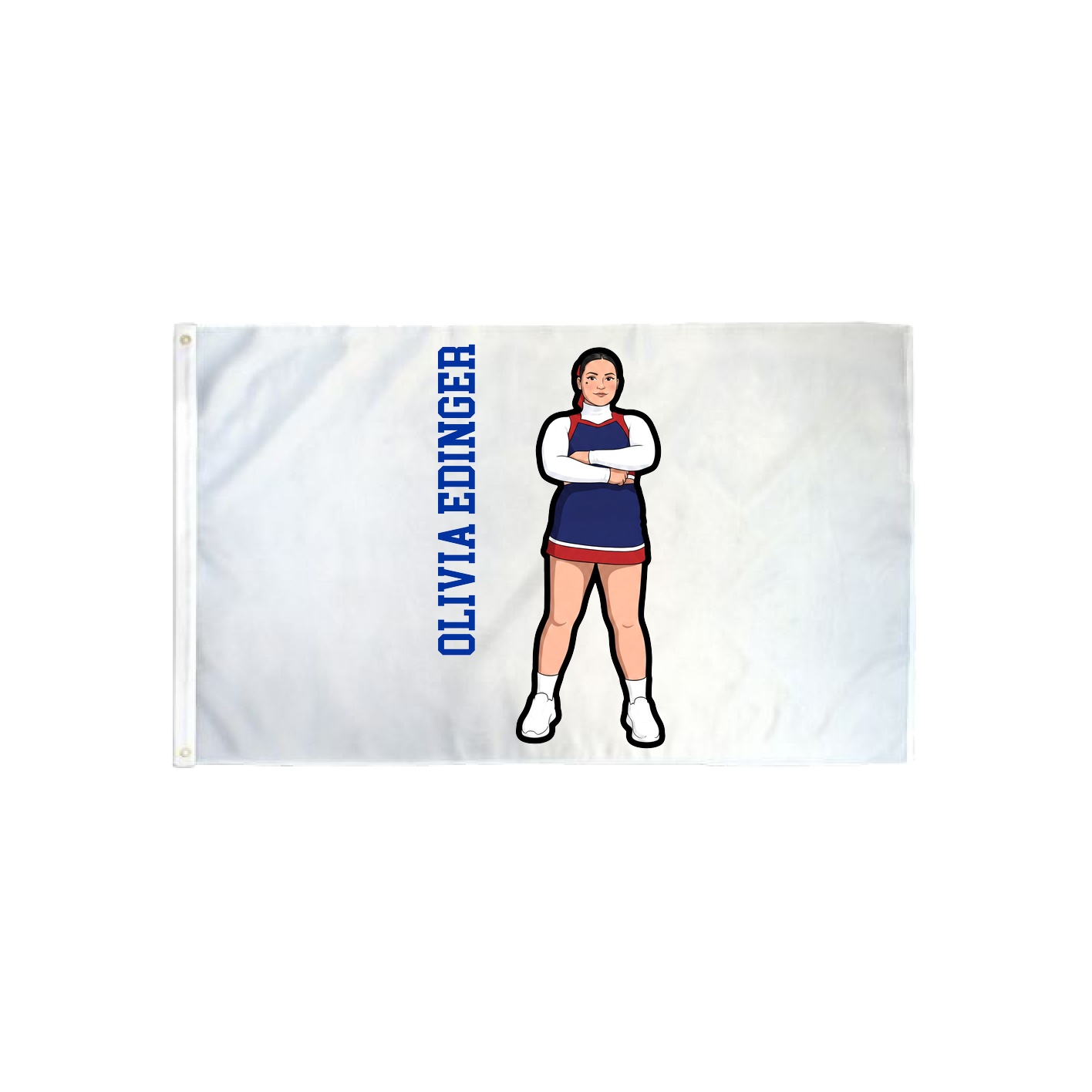 3x5 Flag — Name Vertical in Classic