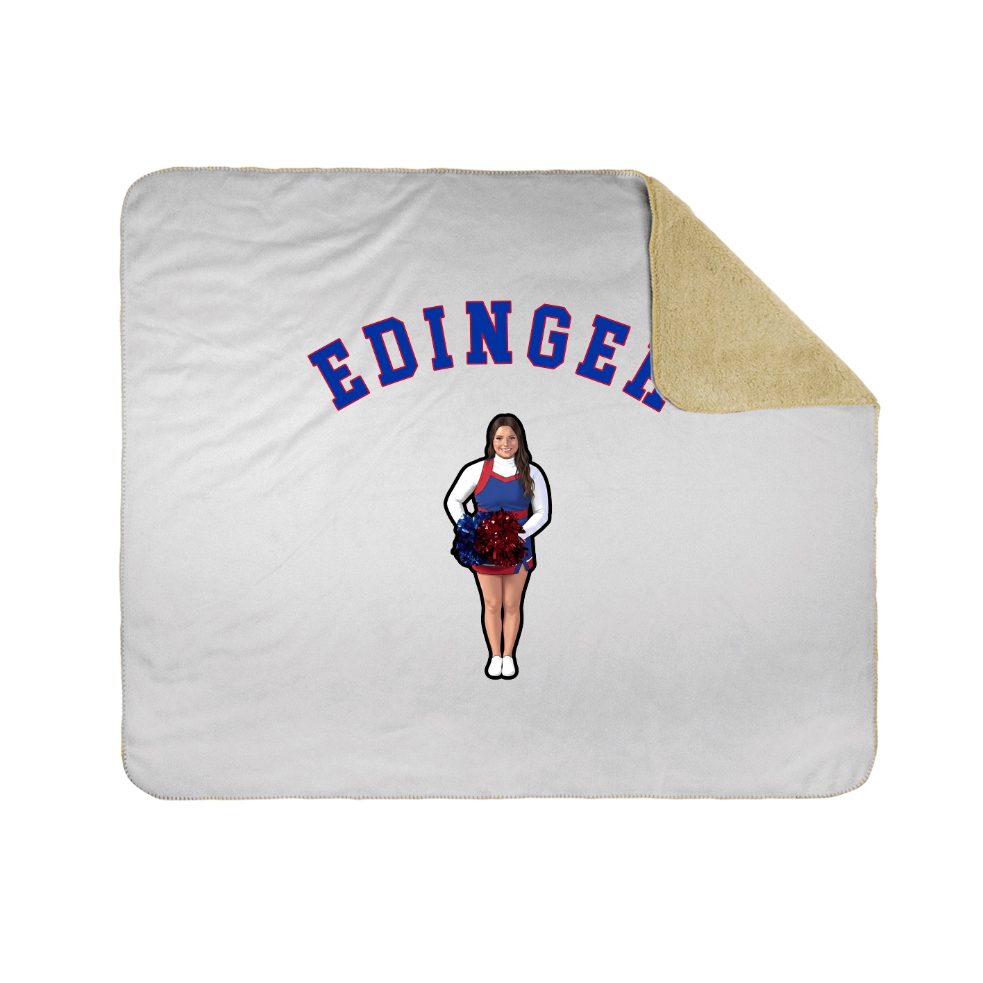 Throw Blanket — Shirsey Arch in White
