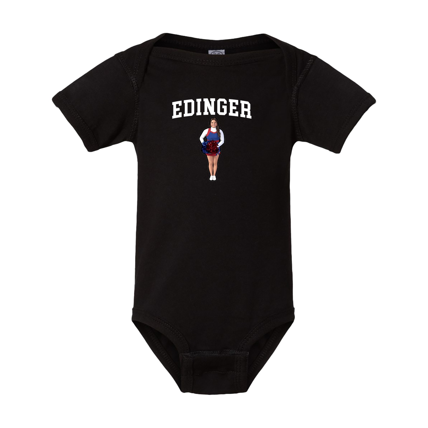 Baby Onesie — Shirsey in Black